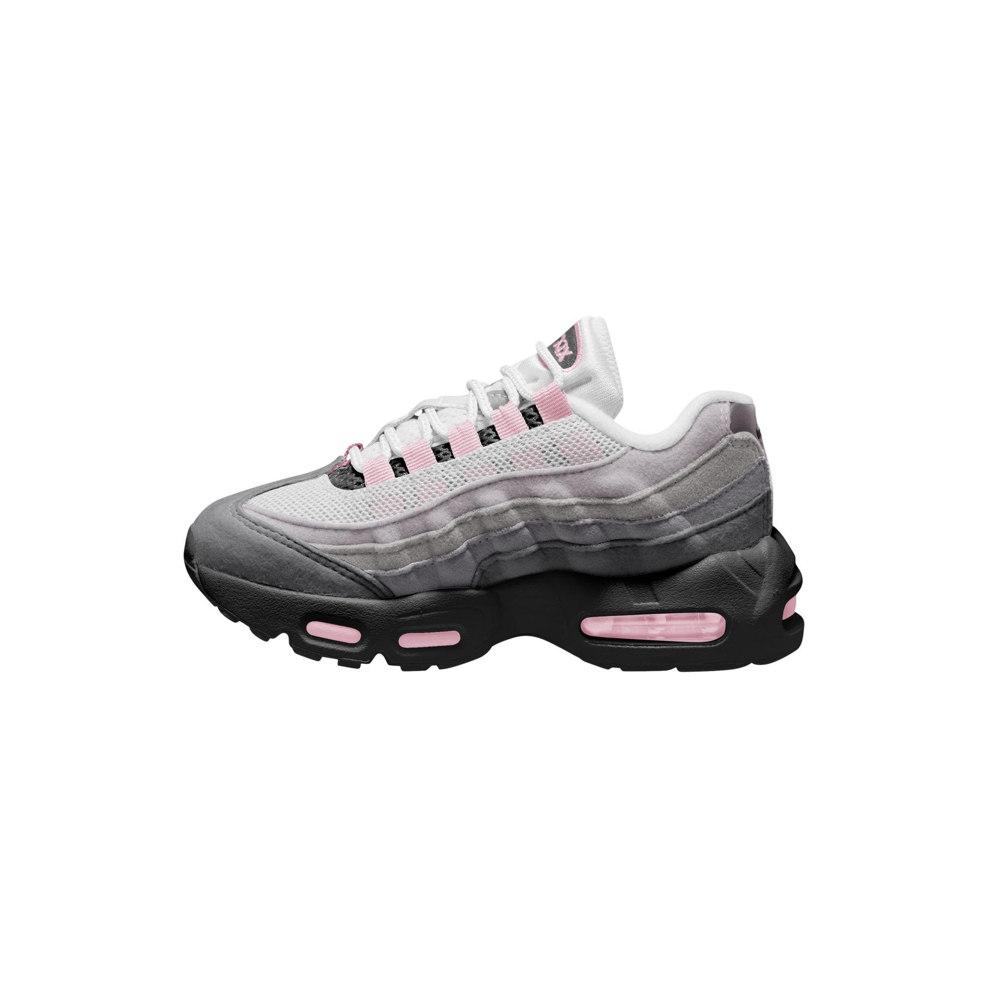 AIR MAX 95 OG PINK FOAM PS - BLACK/PINK FOAM/MEDIUM GREY Thumbnail View 3