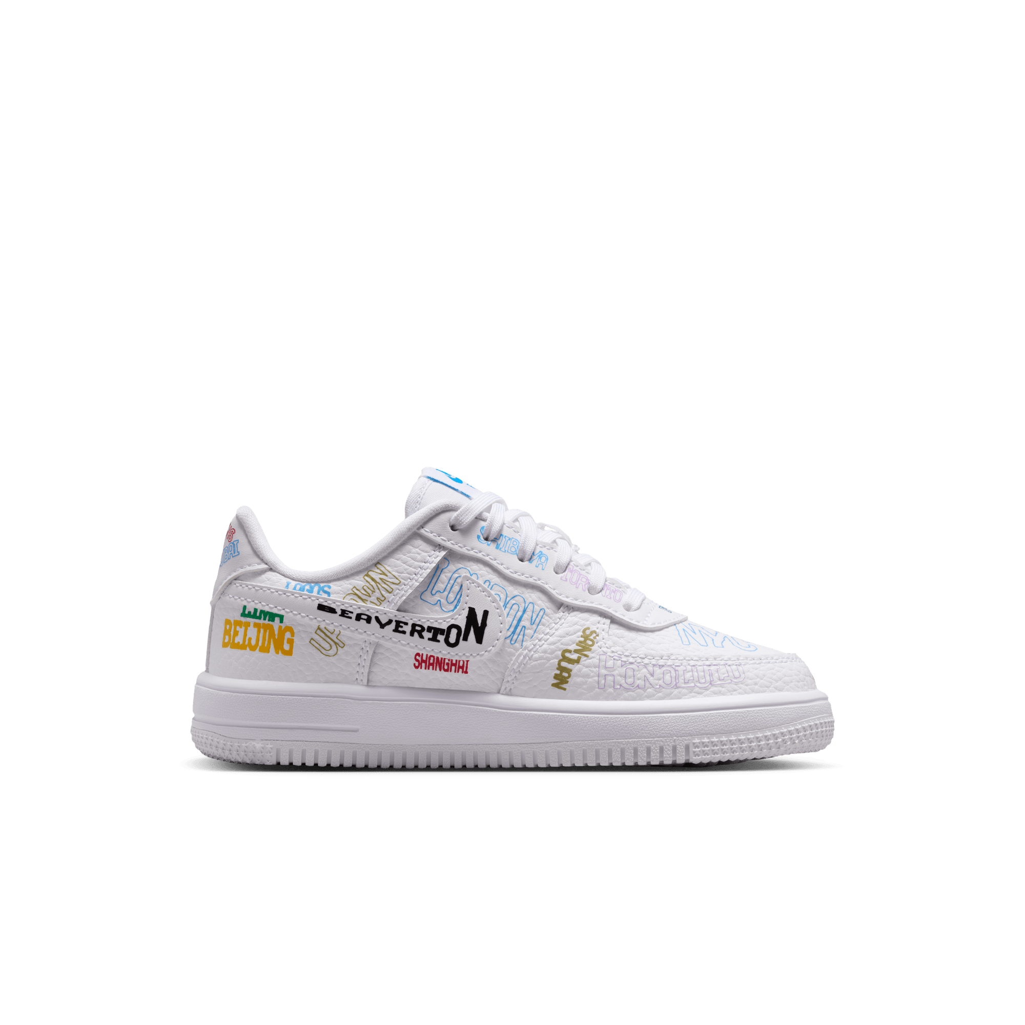Nike Air Force 1 Low LV8 3 Preschool Boys' "White" Shoe