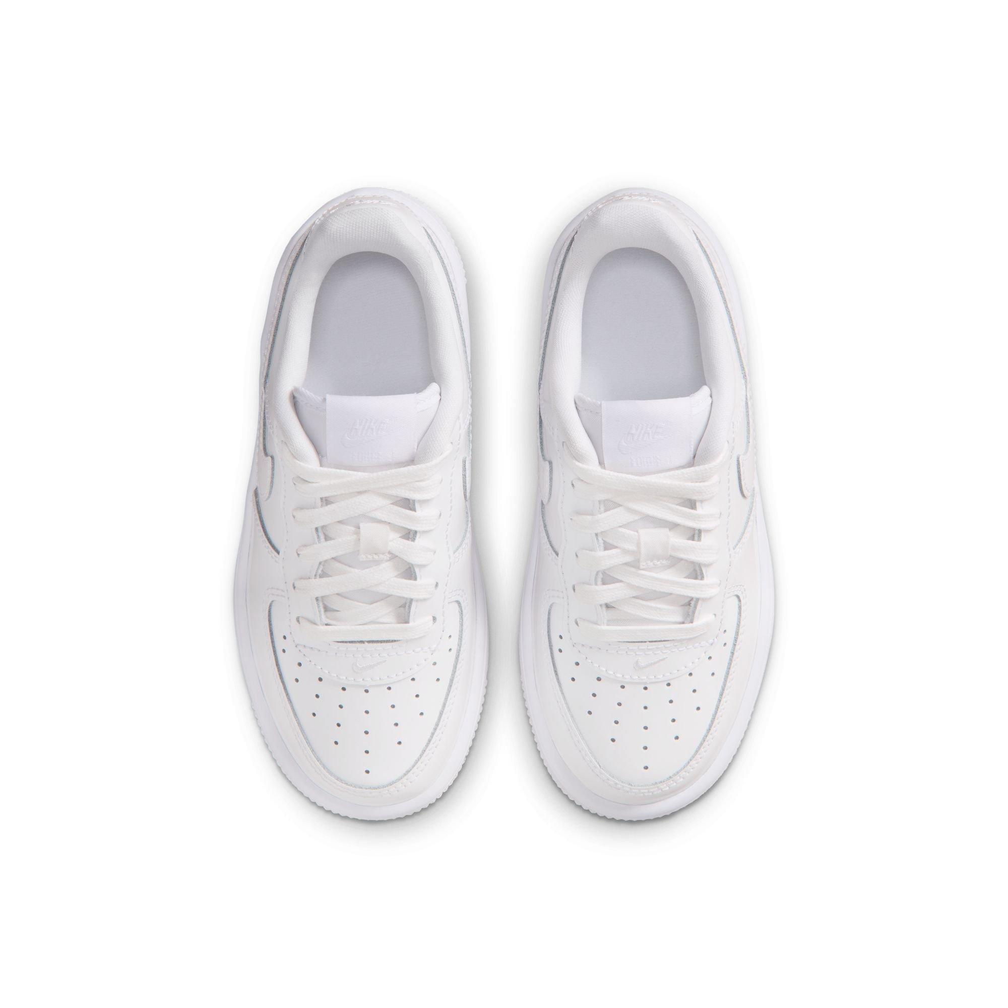 Nike Air Force 1 Low "White" Preschool Boys' Shoe - WHITE Thumbnail View 6