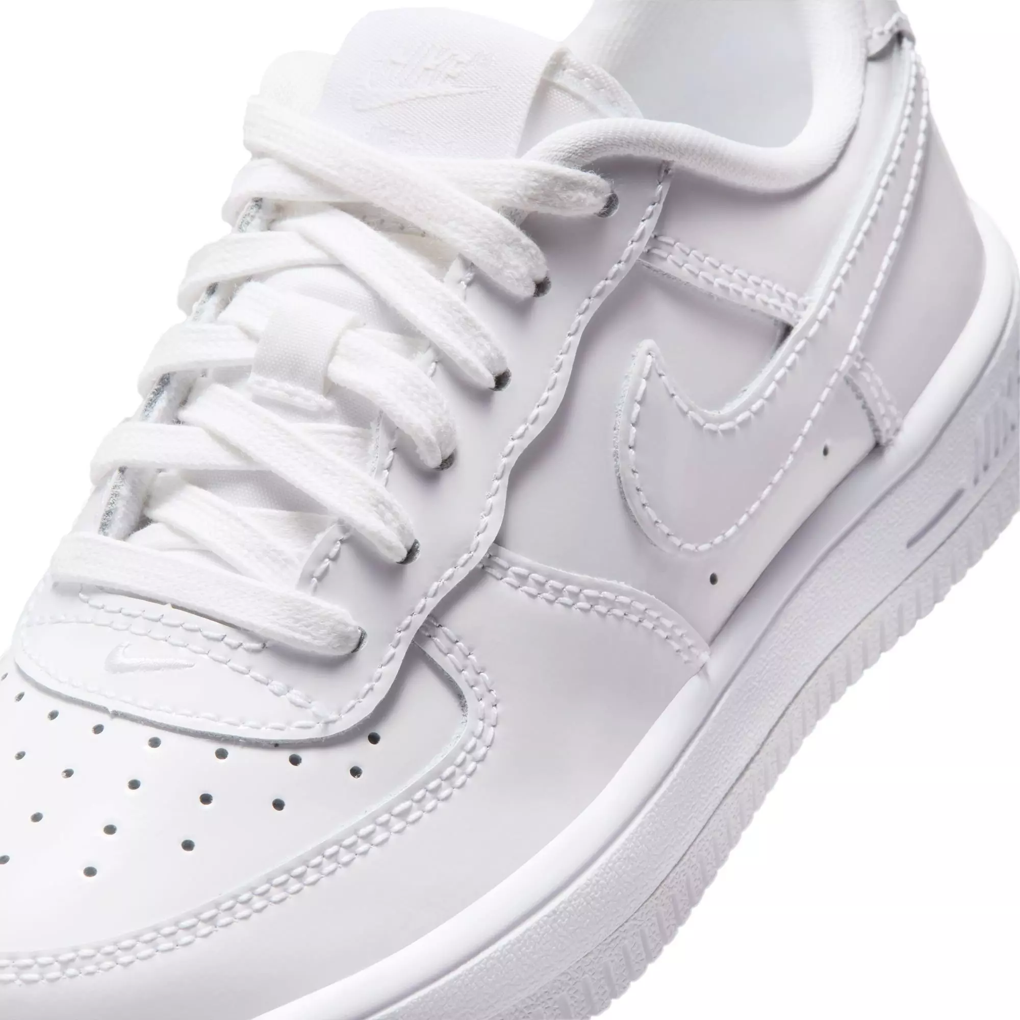 Nike Air Force 1 Low "White" Preschool Boys' Shoe - WHITE