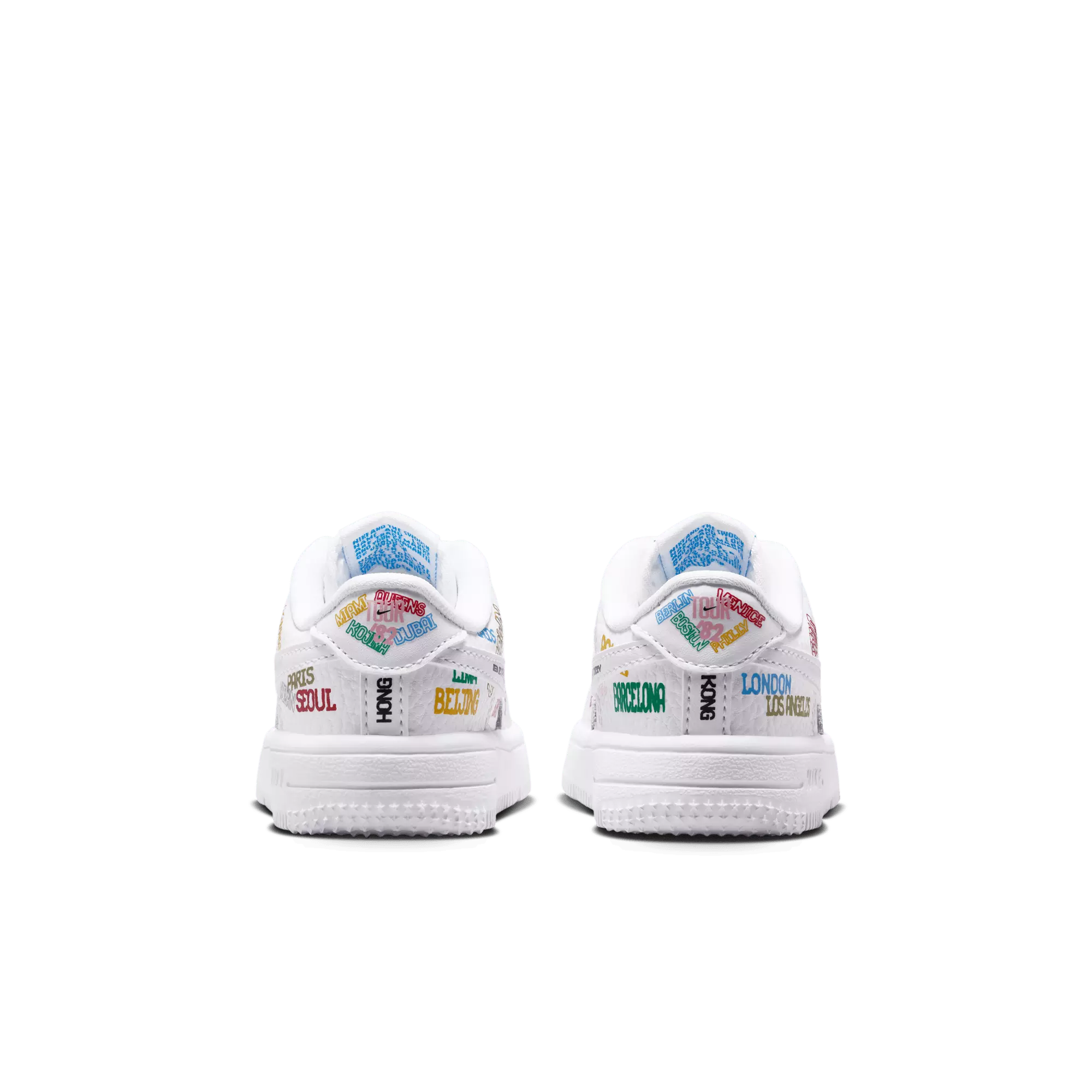 Nike Air Force 1 Low LV8 3 "White" Toddler Boys' Shoe - WHITE/MULTI