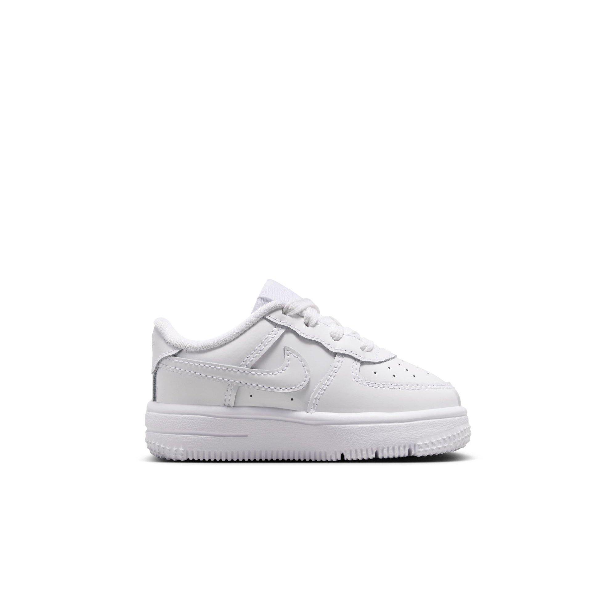 Nike Air Force 1 Low Patent Leather "White" Toddler Boys' Shoe - WHITE Thumbnail View 2
