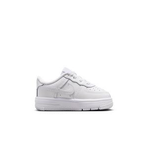 Nike Air Force 1 Low Patent Leather "White" Toddler Boys' Shoe