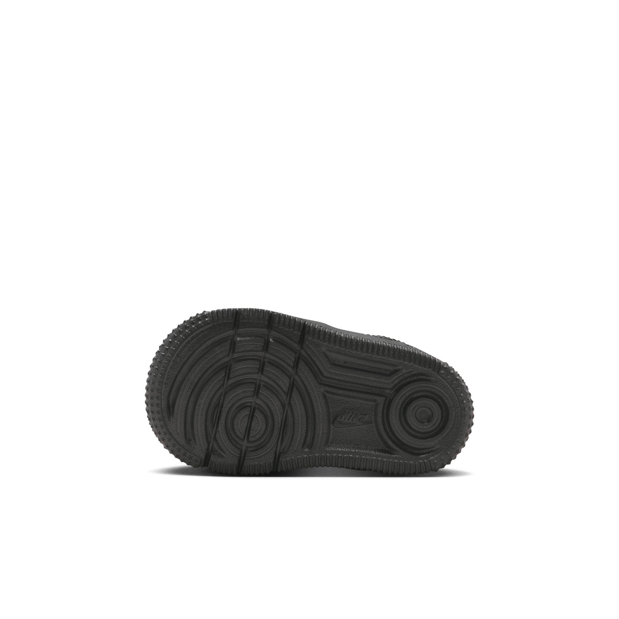 Nike Air Force 1 "Black Patent" Toddler Kids' Shoe - BLACK Thumbnail View 8