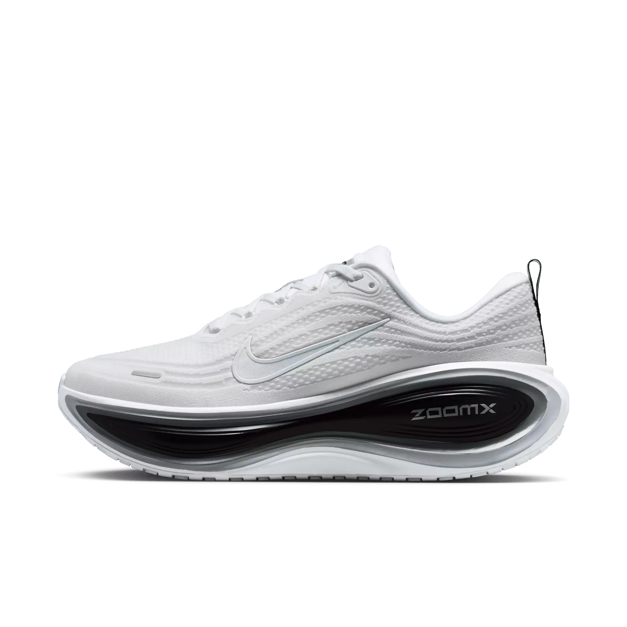 Nike Vomero Plus "White/Metallic Silver/Black/Cool Grey" Men's Road Running Shoe - WHITE/SILVER