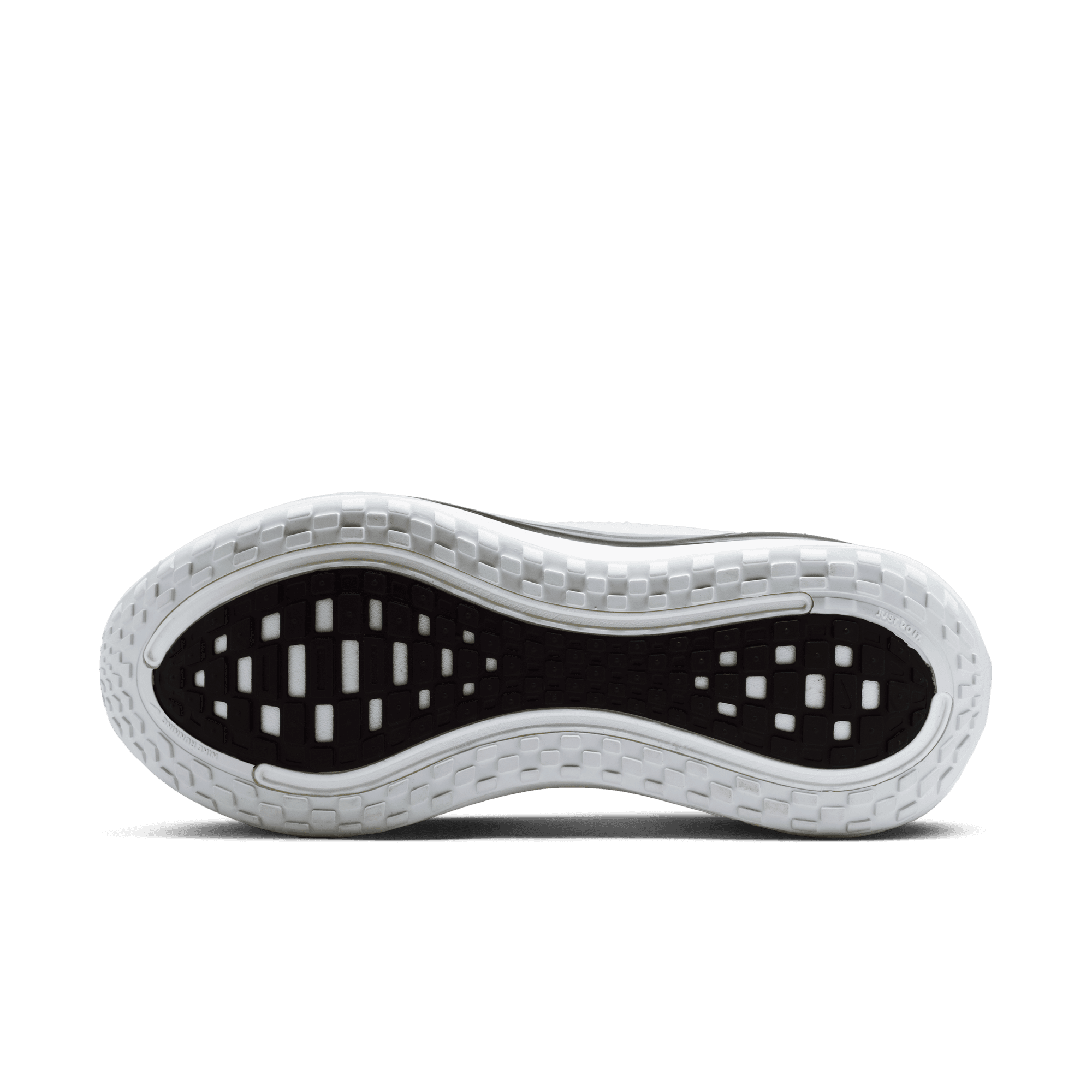 Nike Vomero Plus "White/Metallic Silver/Black/Cool Grey" Men's Road Running Shoe - WHITE/SILVER Thumbnail View 9