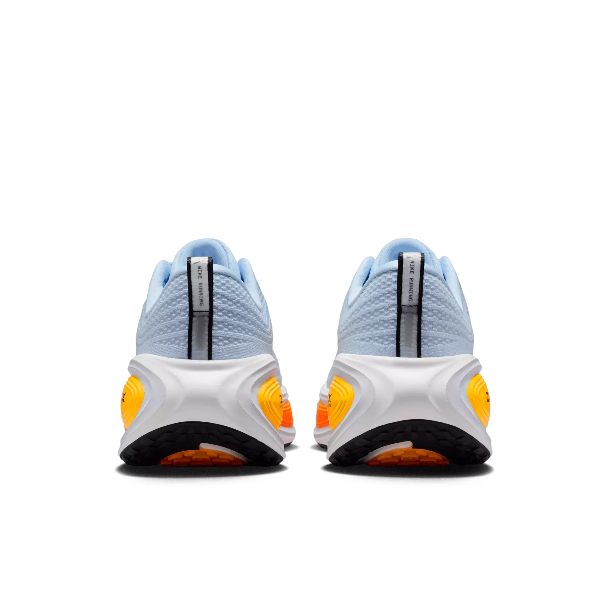 Nike Vomero Plus "Hydrogen Blue/Black/White/Total Orange" Men's Road Running Shoe - BLUE/ORANGE