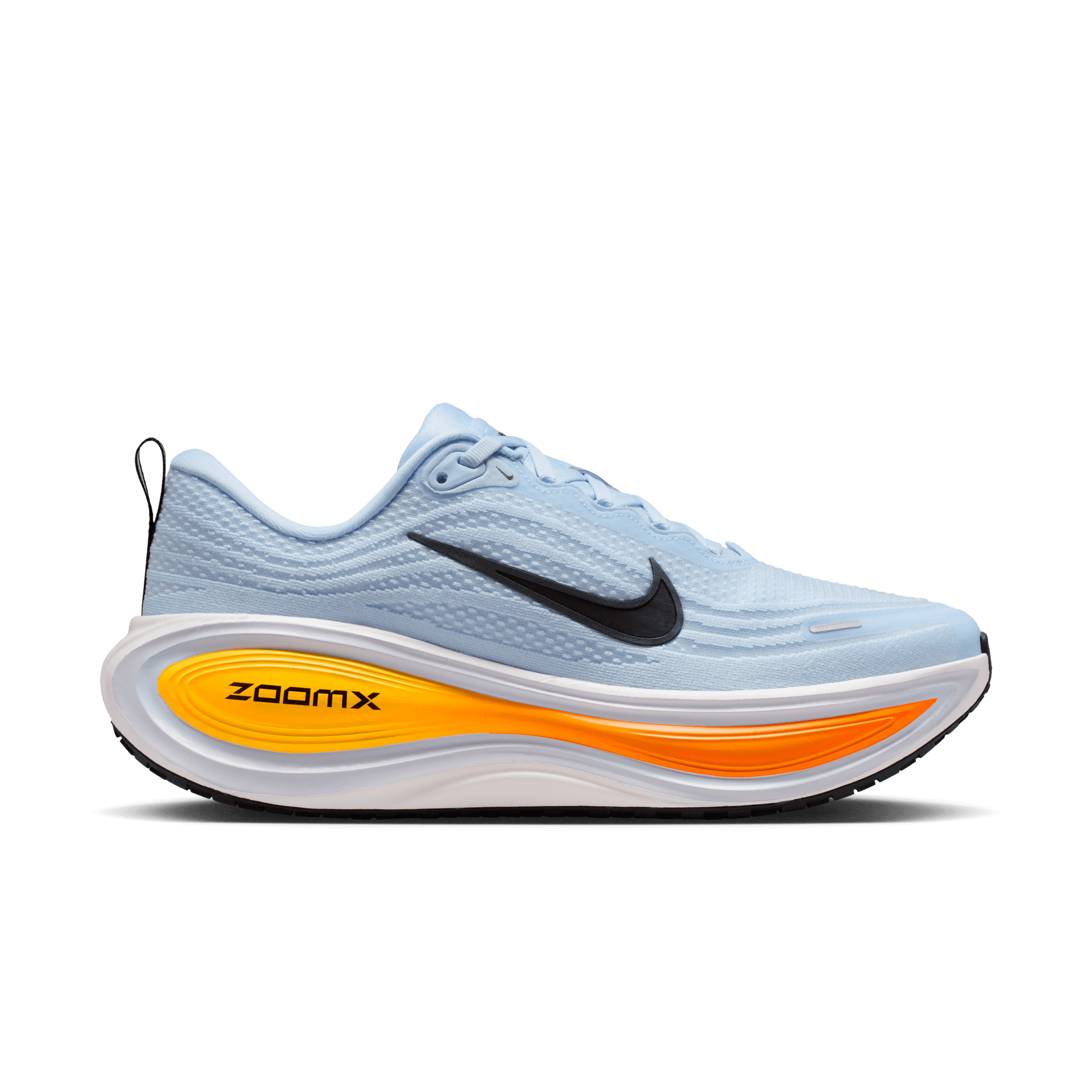 Nike Vomero Plus "Hydrogen Blue/Black/White/Total Orange" Men's Road Running Shoe - BLUE/ORANGE Thumbnail View 1