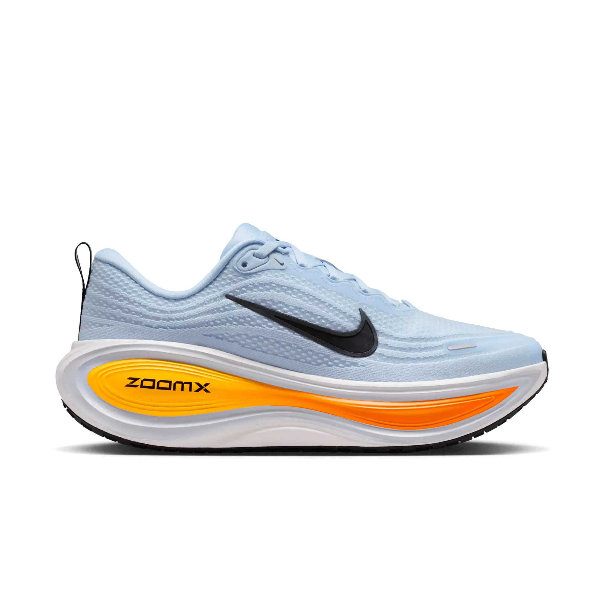 Nike Vomero Plus "Hydrogen Blue/Black/White/Total Orange" Men's Road Running Shoe - BLUE/ORANGE