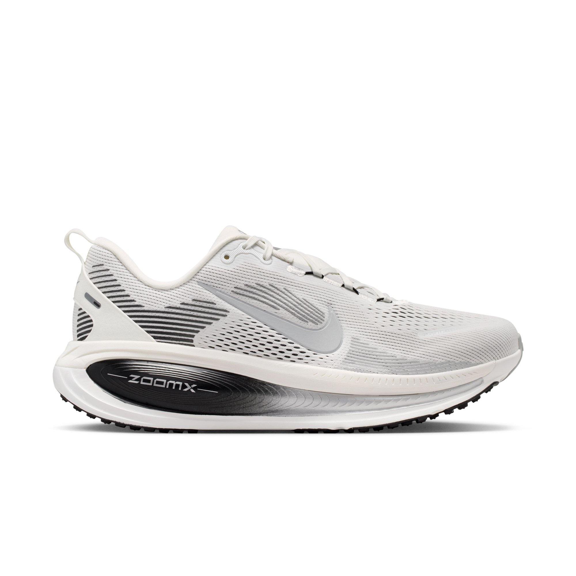 Nike Vomero 18 RR "Summit White/Metallic Silver/Black" Men's Road Running Shoe - WHITE/SILVER Thumbnail View 1