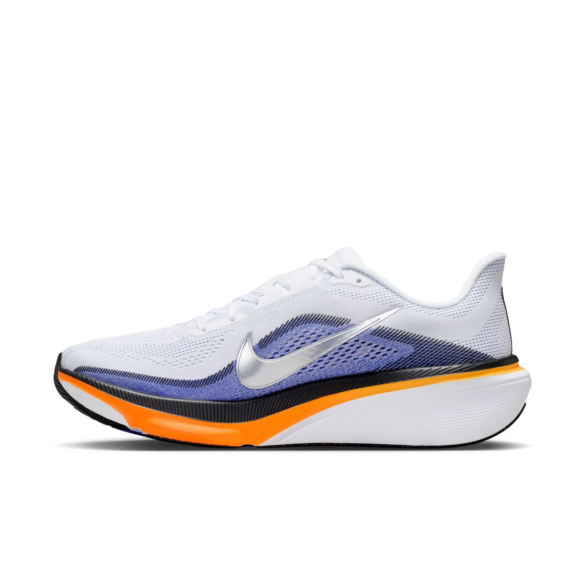 Nike Pegasus 42 "White/Lapis" Men's Road Running Shoe - BLUE/ORANGE Thumbnail View 8