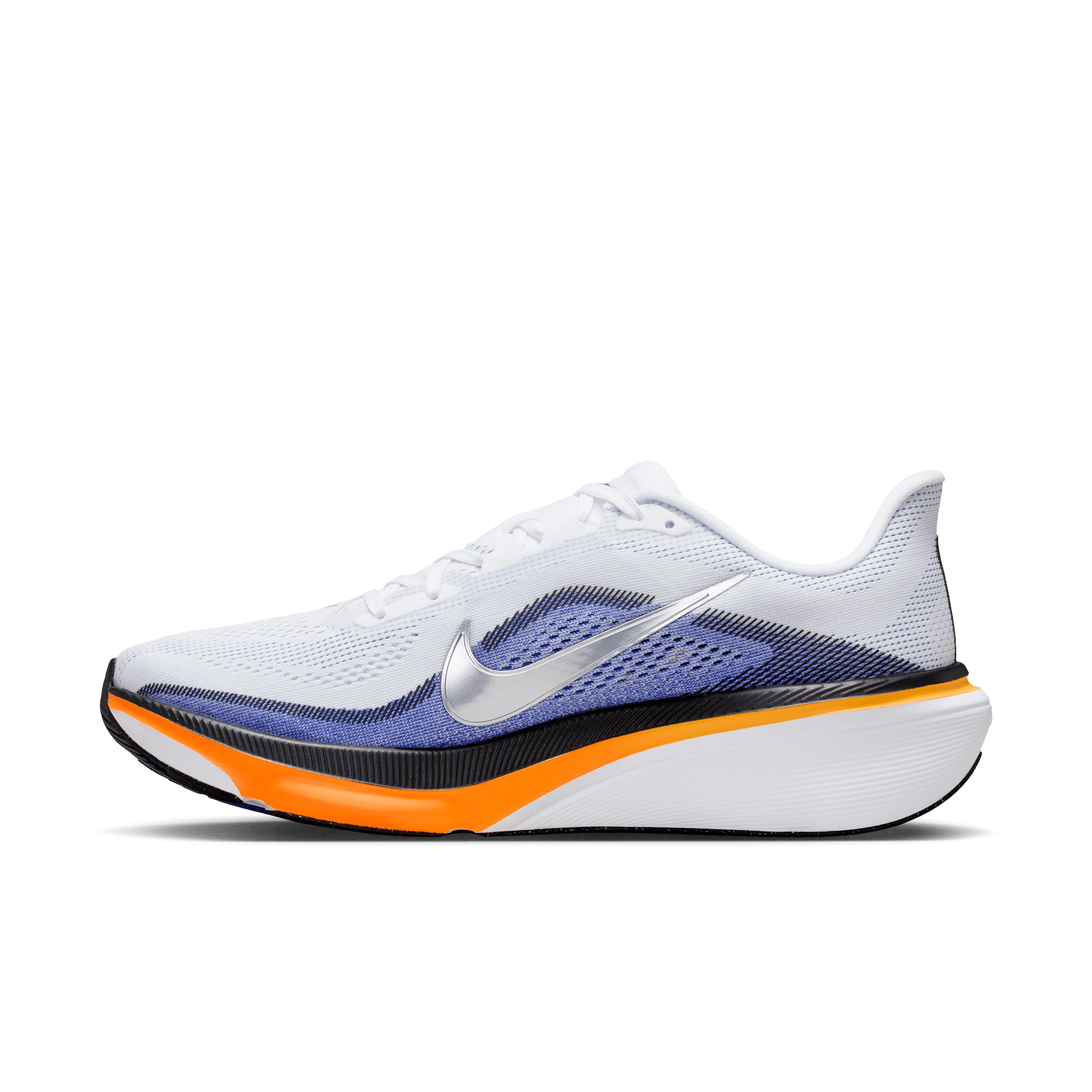 Nike Pegasus 42 "White/Lapis" Men's Road Running Shoe - BLUE/ORANGE Thumbnail View 8