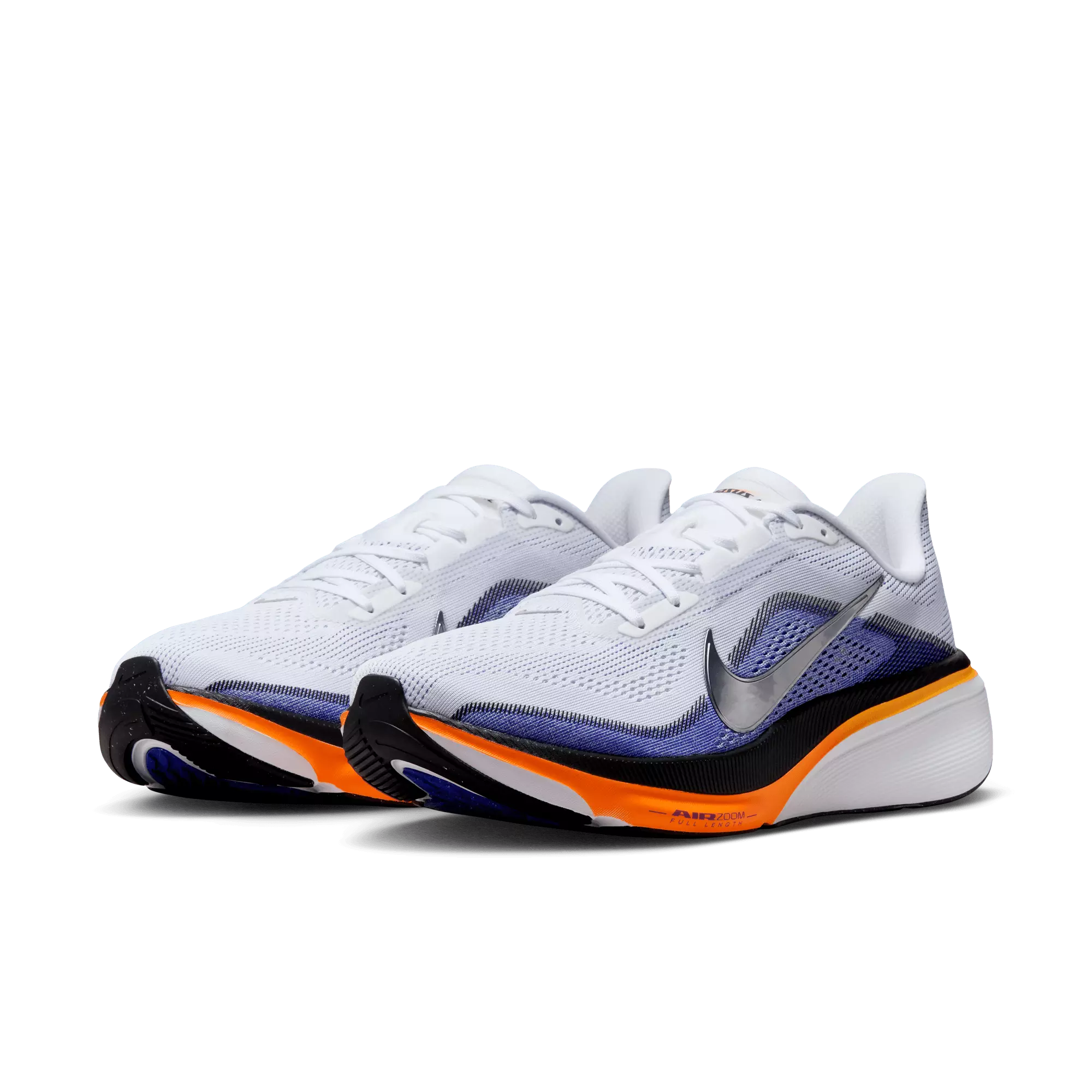 Nike Pegasus 42 "White/Lapis" Men's Road Running Shoe - BLUE/ORANGE
