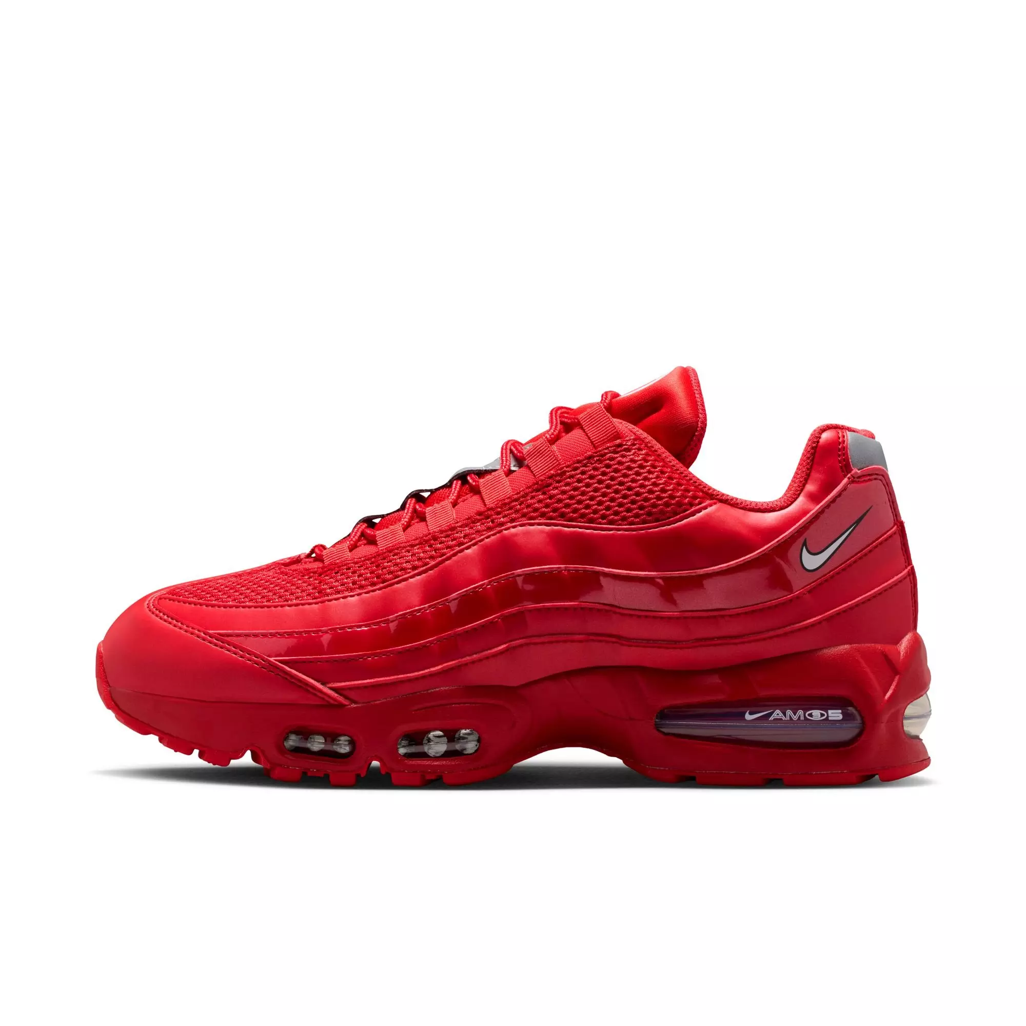 Nike Air Max 95 Big Bubble "University Red/White" Men's Shoe - RED