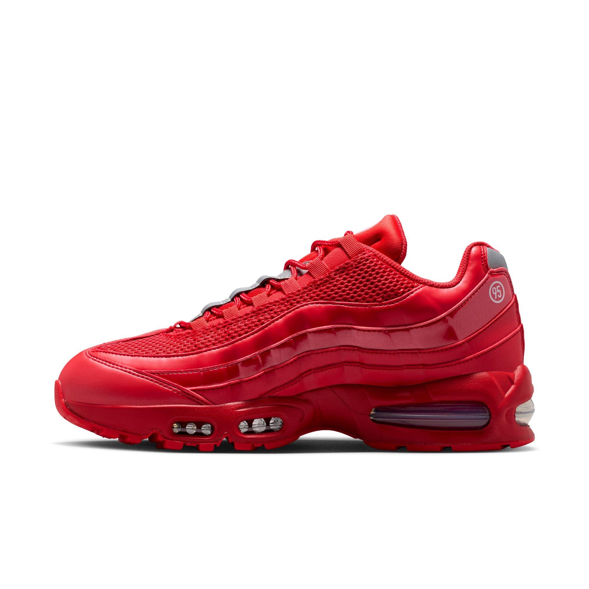 Nike Air Max 95 Big Bubble "University Red/White" Men's Shoe - RED Thumbnail View 4