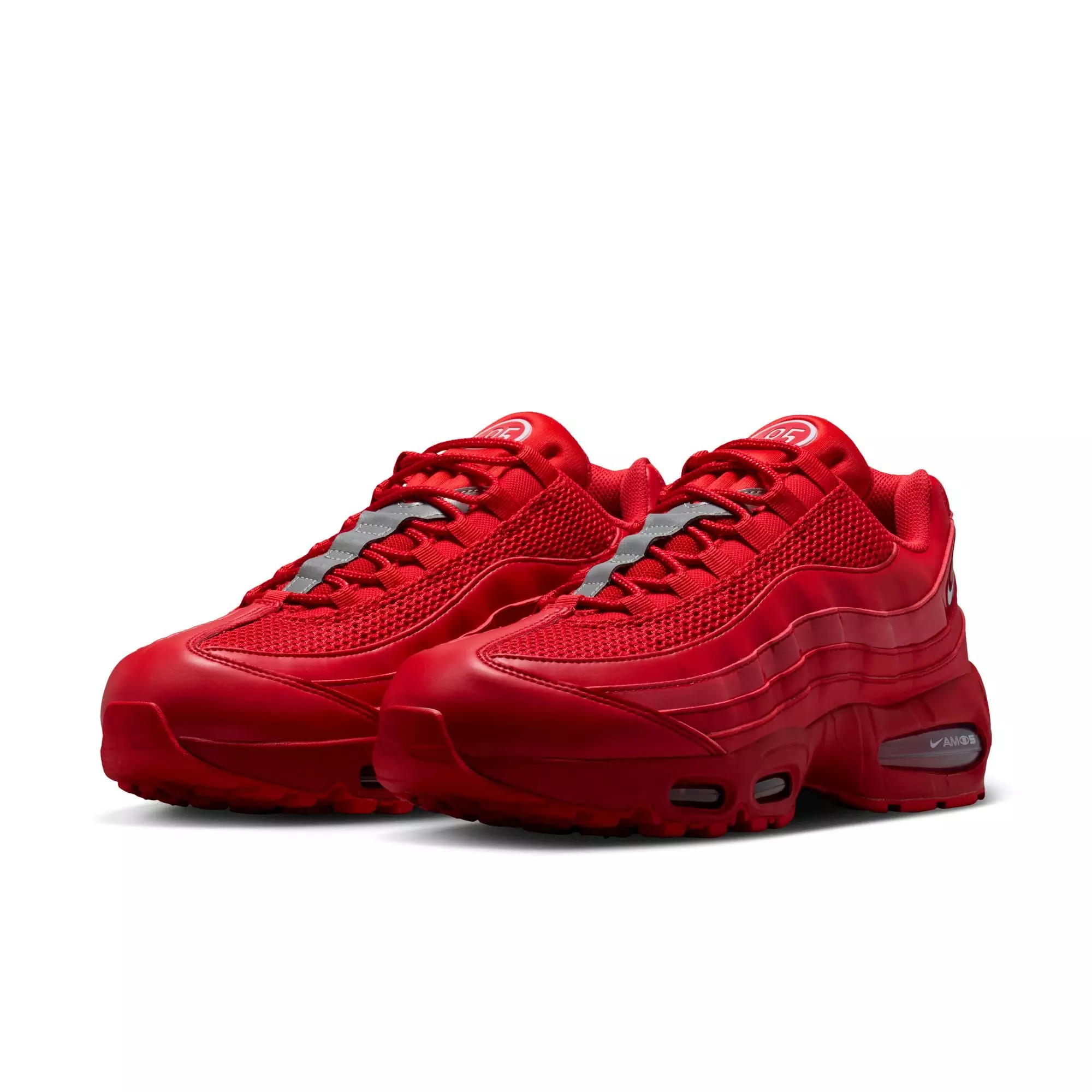 Nike Air Max 95 Big Bubble "University Red/White" Men's Shoe - RED