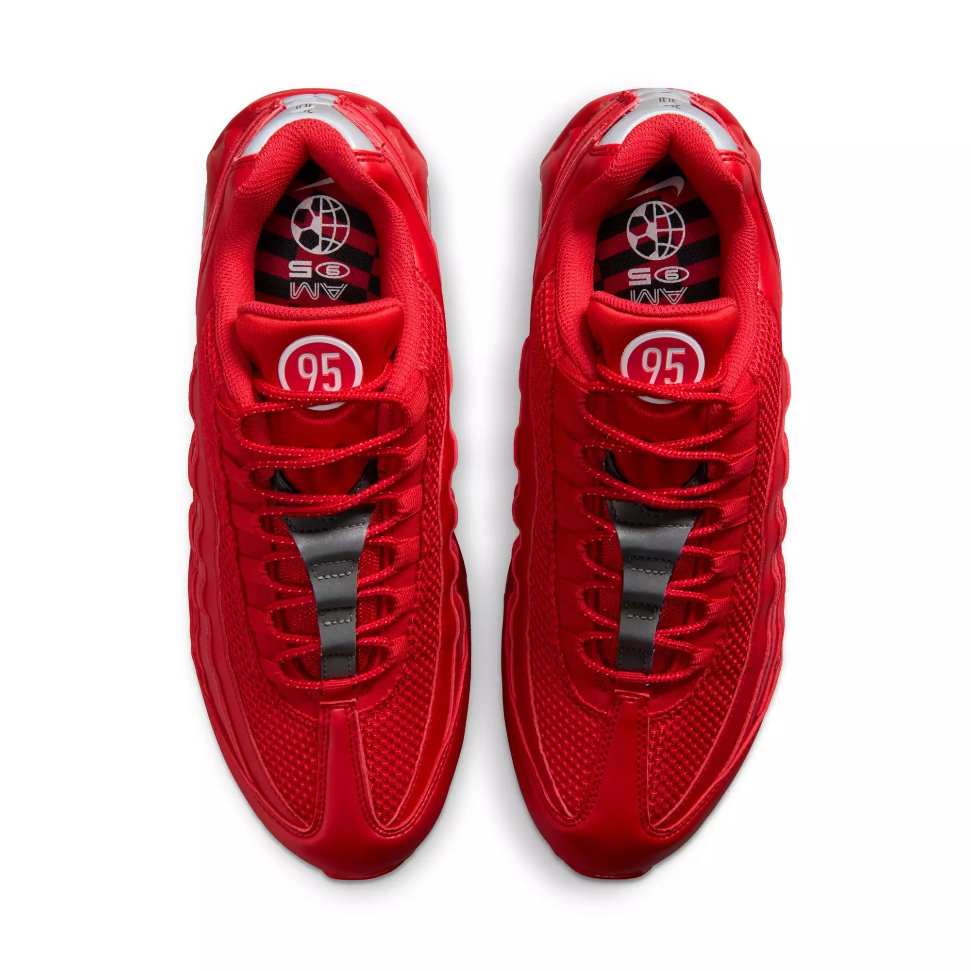 Nike Air Max 95 Big Bubble "University Red/White" Men's Shoe - RED