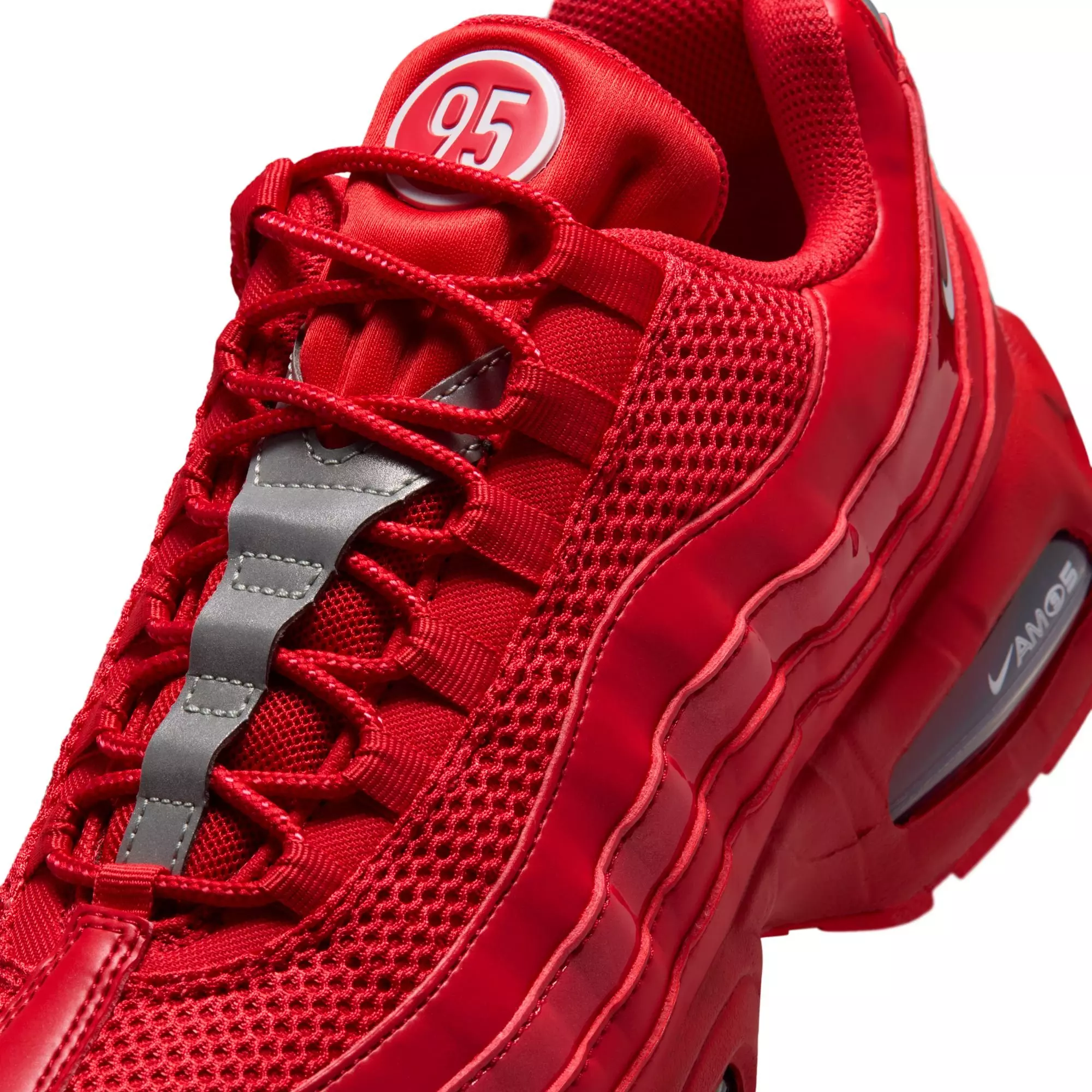 Nike Air Max 95 Big Bubble "University Red/White" Men's Shoe - RED