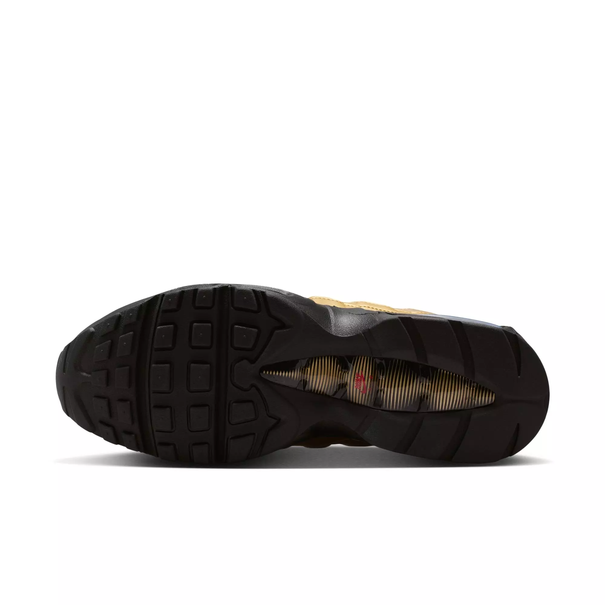 Nike Air Max 95 Big Bubble "Metallic Gold/Black/University Red" Men's Shoe - GOLD/BLACK