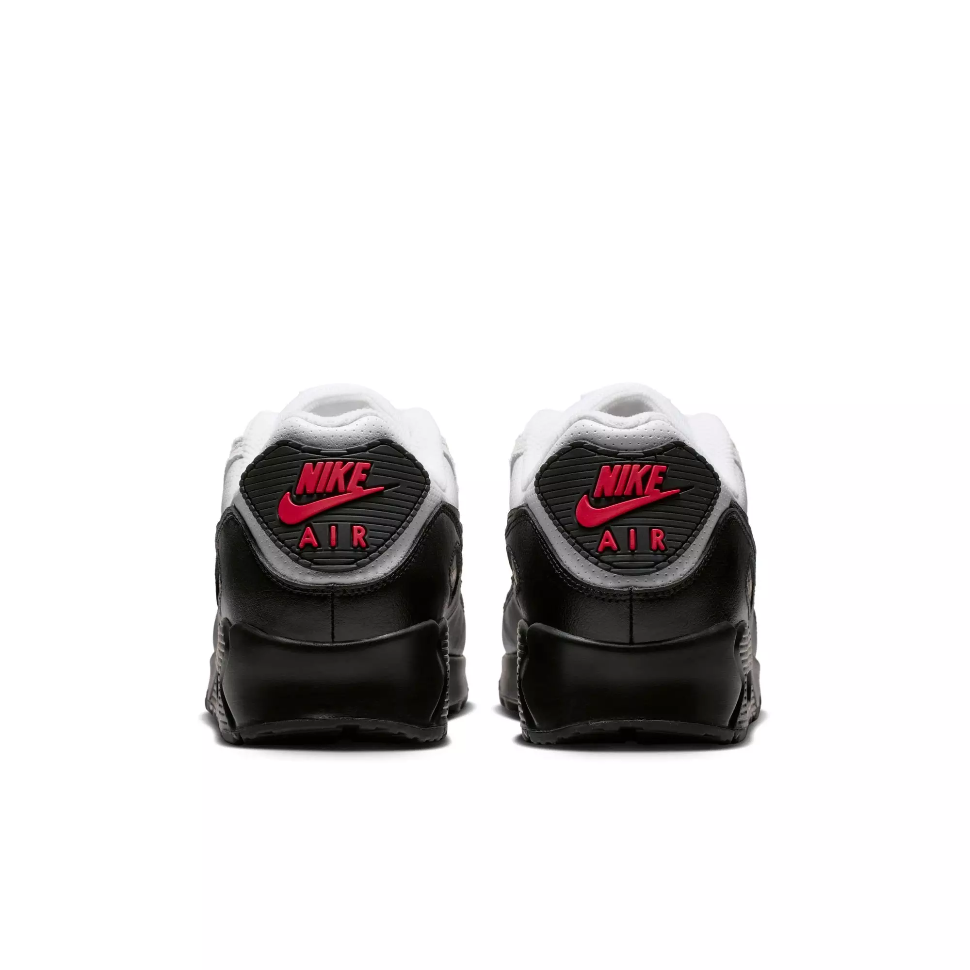Nike Air Max 90 "White/Black/University Red" Men's Shoe - WHITE/BLACK/RED