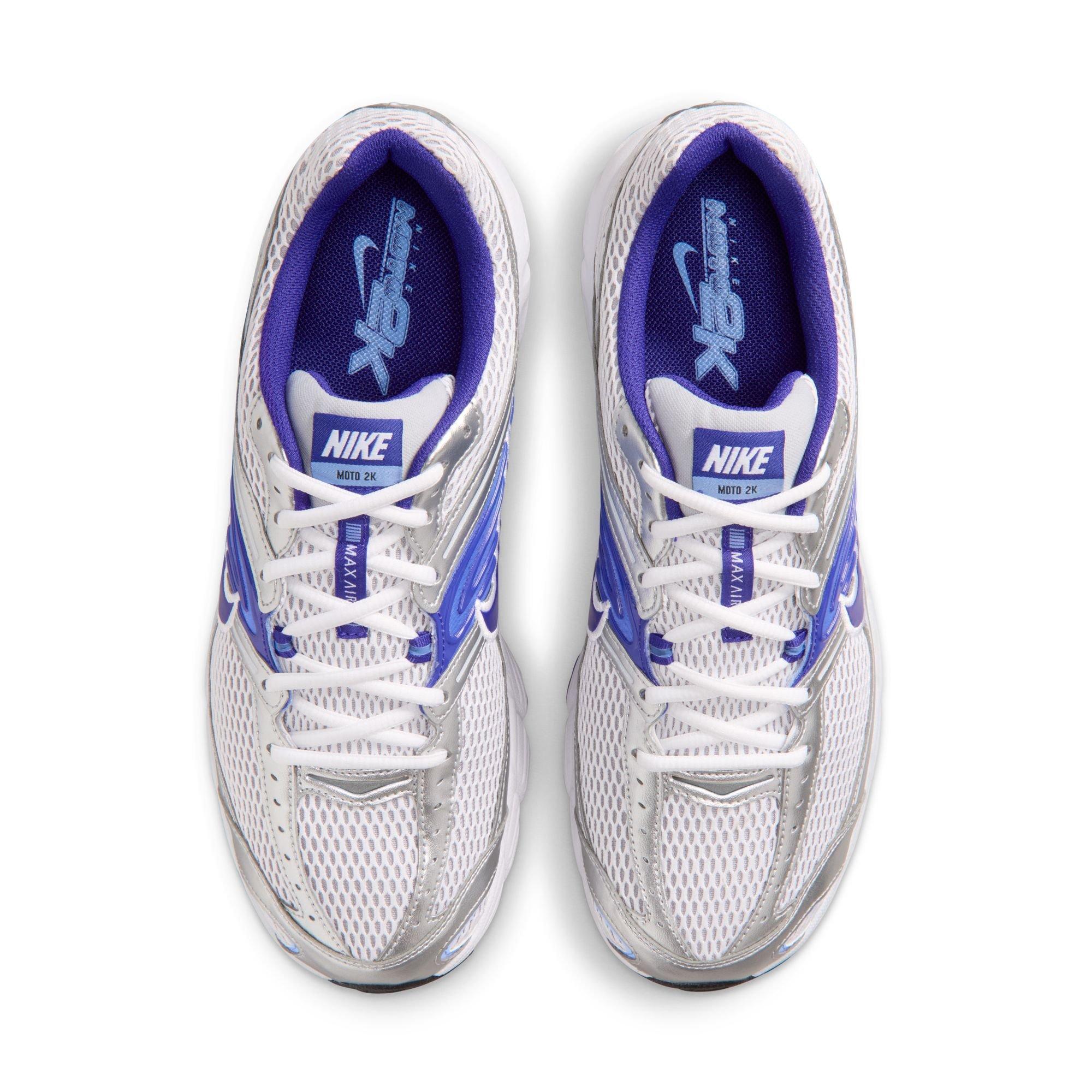 Nike Air Max Moto 2K "Concorde White/Wolf Grey/Royal Pulse" Men's Shoe - WHITE/ROYAL Thumbnail View 7
