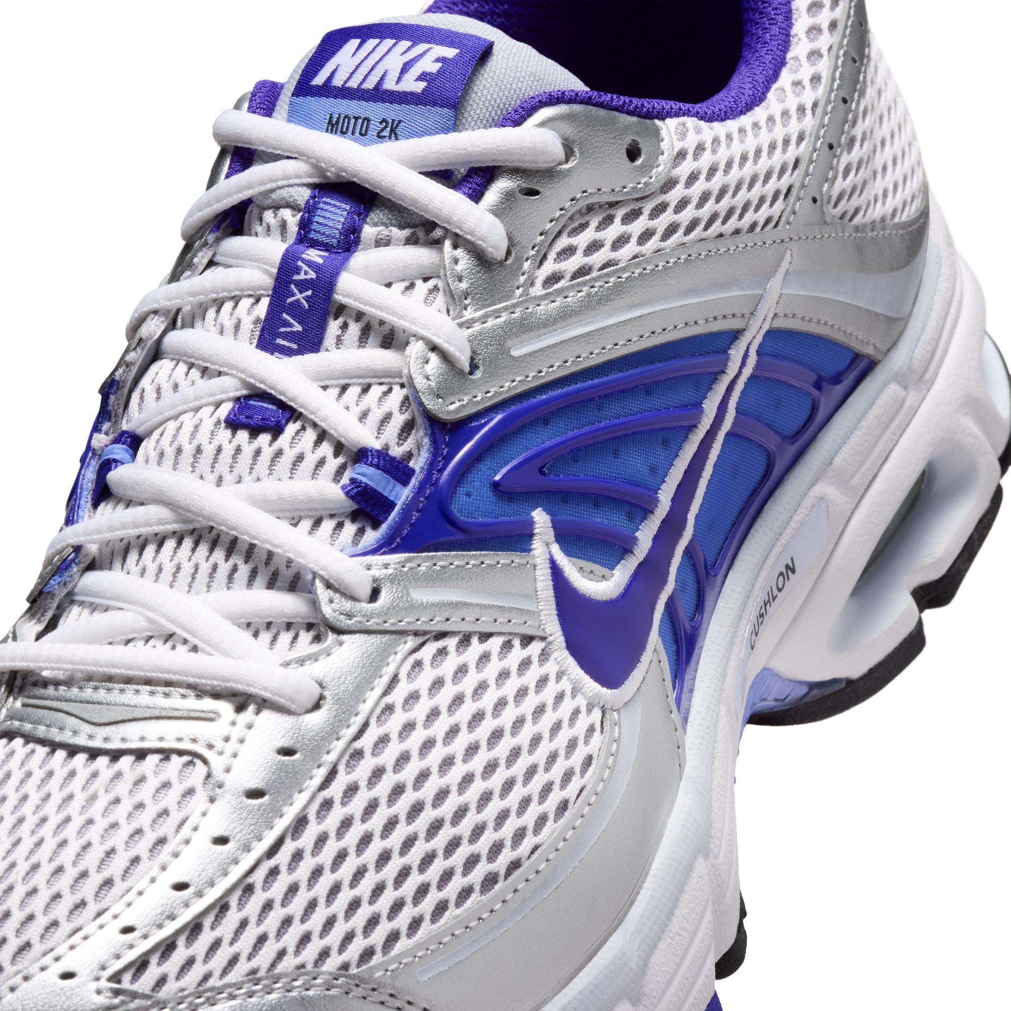 Nike Air Max Moto 2K "Concorde White/Wolf Grey/Royal Pulse" Men's Shoe - WHITE/ROYAL Thumbnail View 9