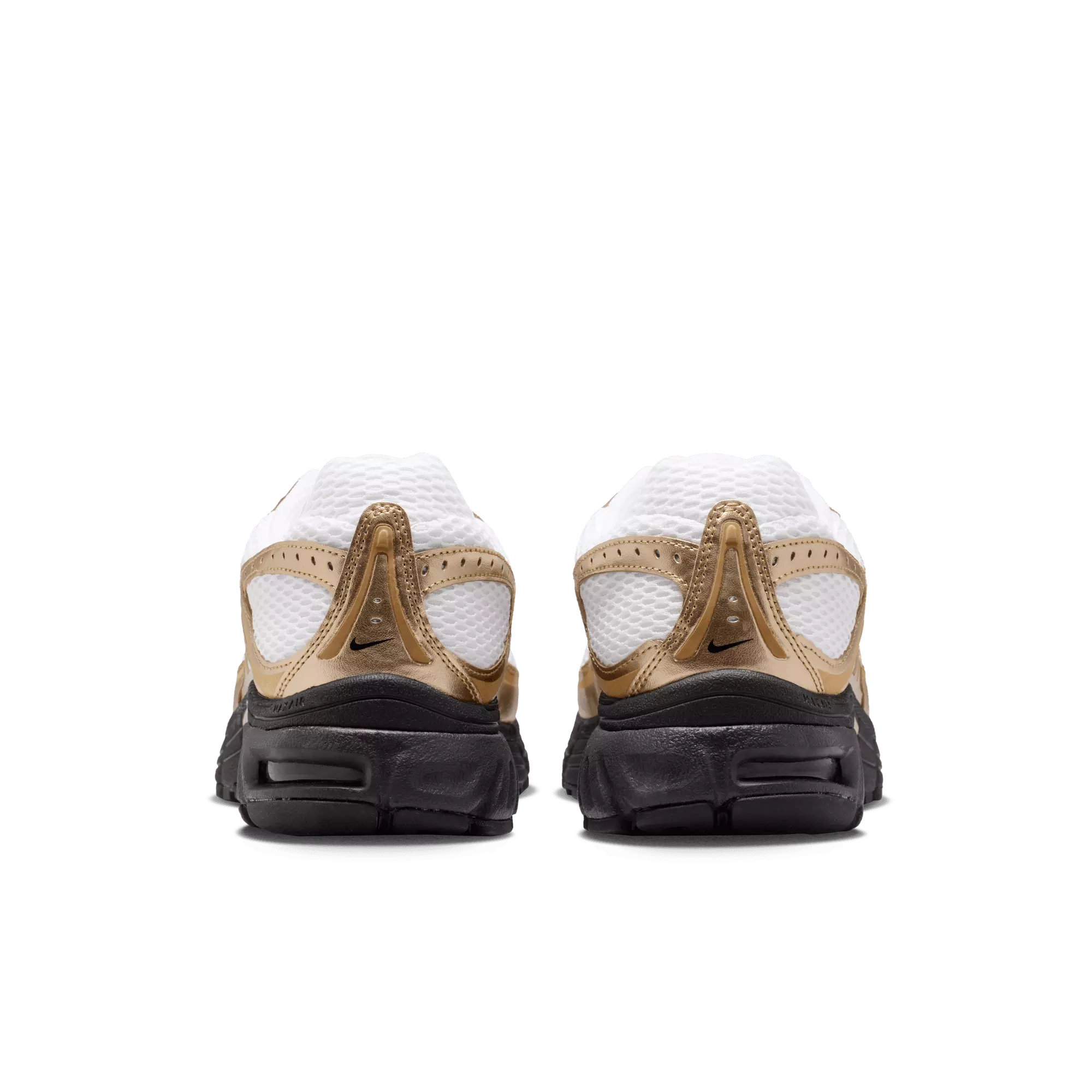 Nike Air Max Moto 2K "White/Black/Metallic Gold" Men's Shoe - WHITE/GOLD