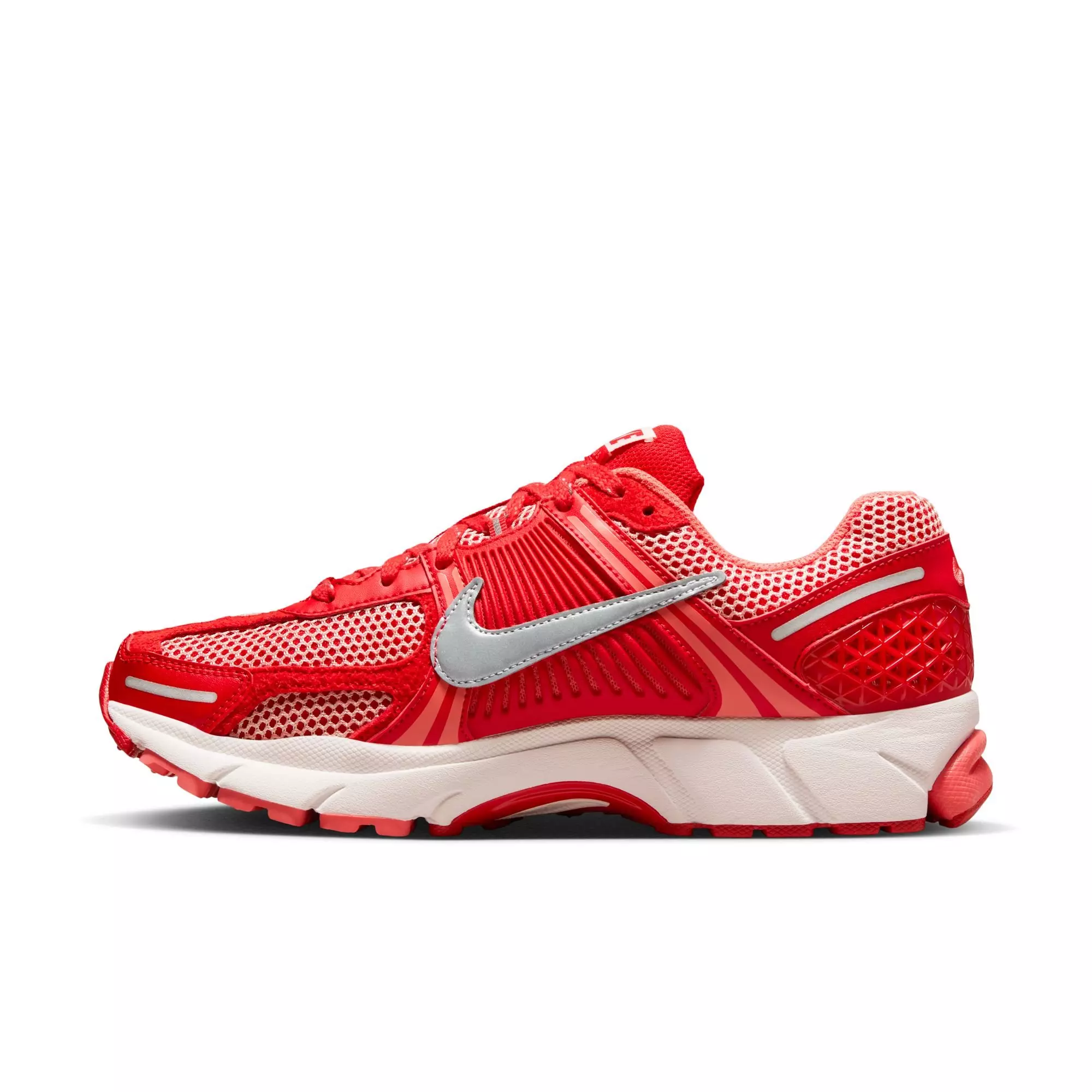 Nike Zoom Vomero 5 Premium "University Red/Metallic Silver" Men's Shoe - RED/SILVER