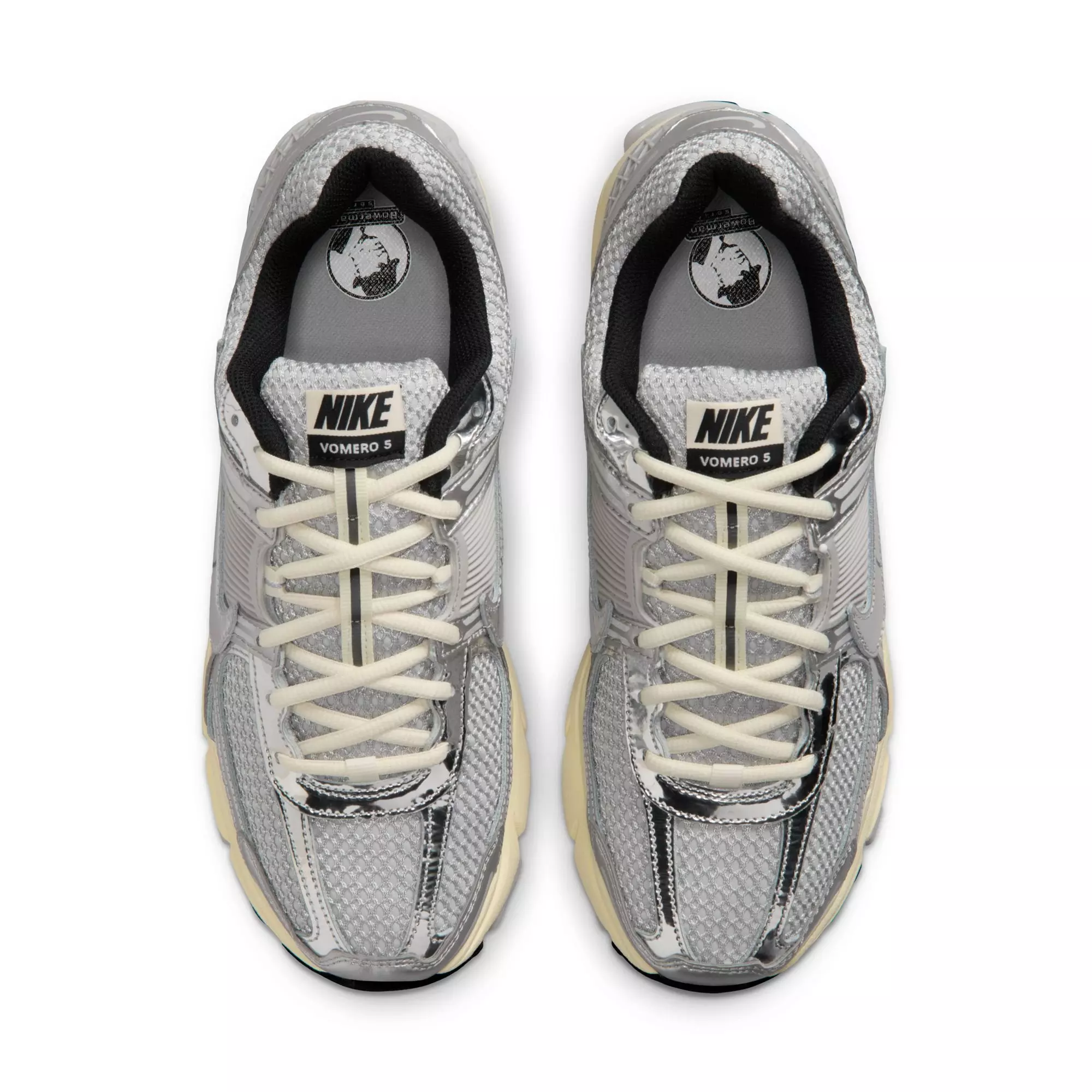 Nike Zoom Vomero 5 "Grey Fog/Chrome/Metallic Silver" Women's Shoe - SILVER