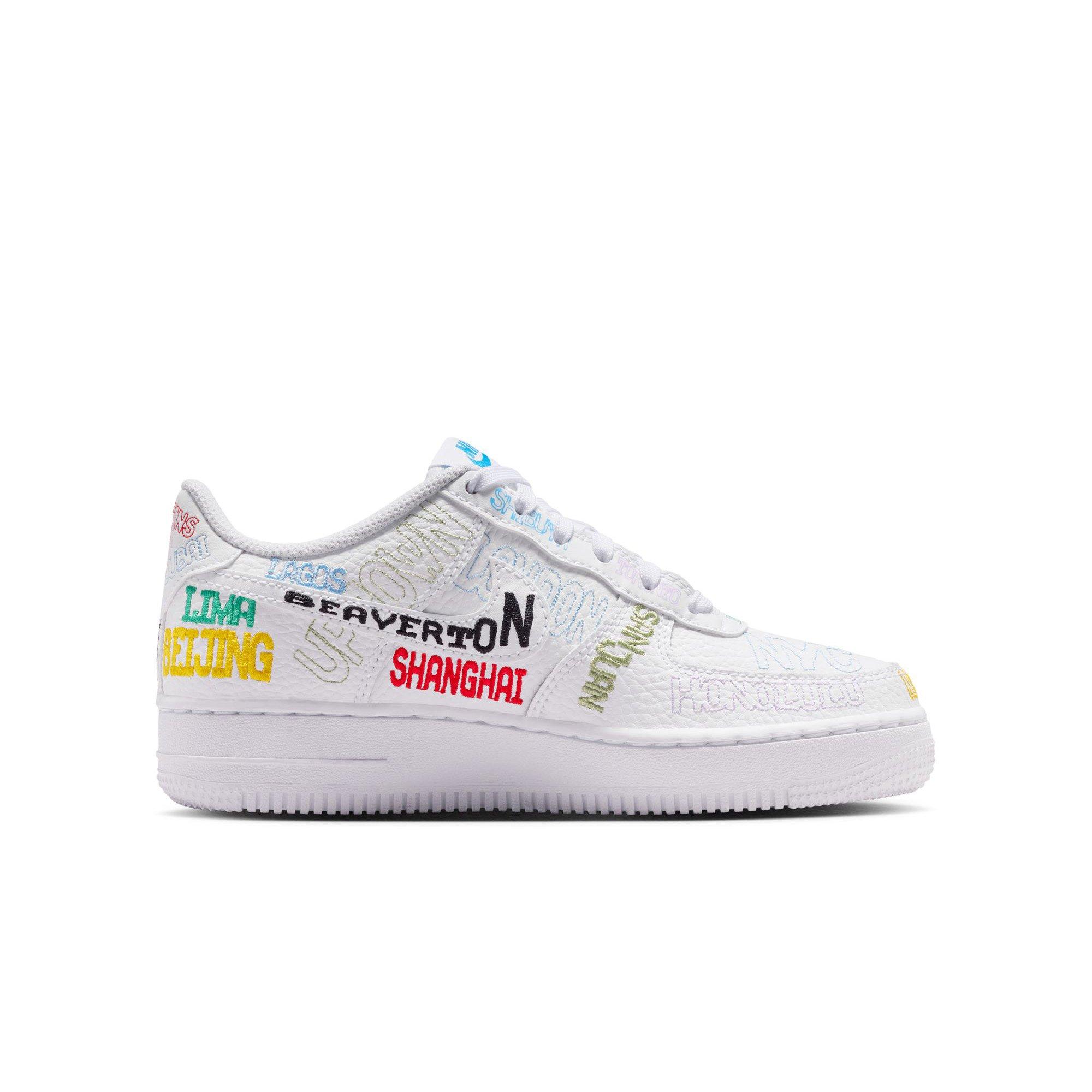 Nike Air Force 1 LV8 3 Grade School Boys' "White" Shoe