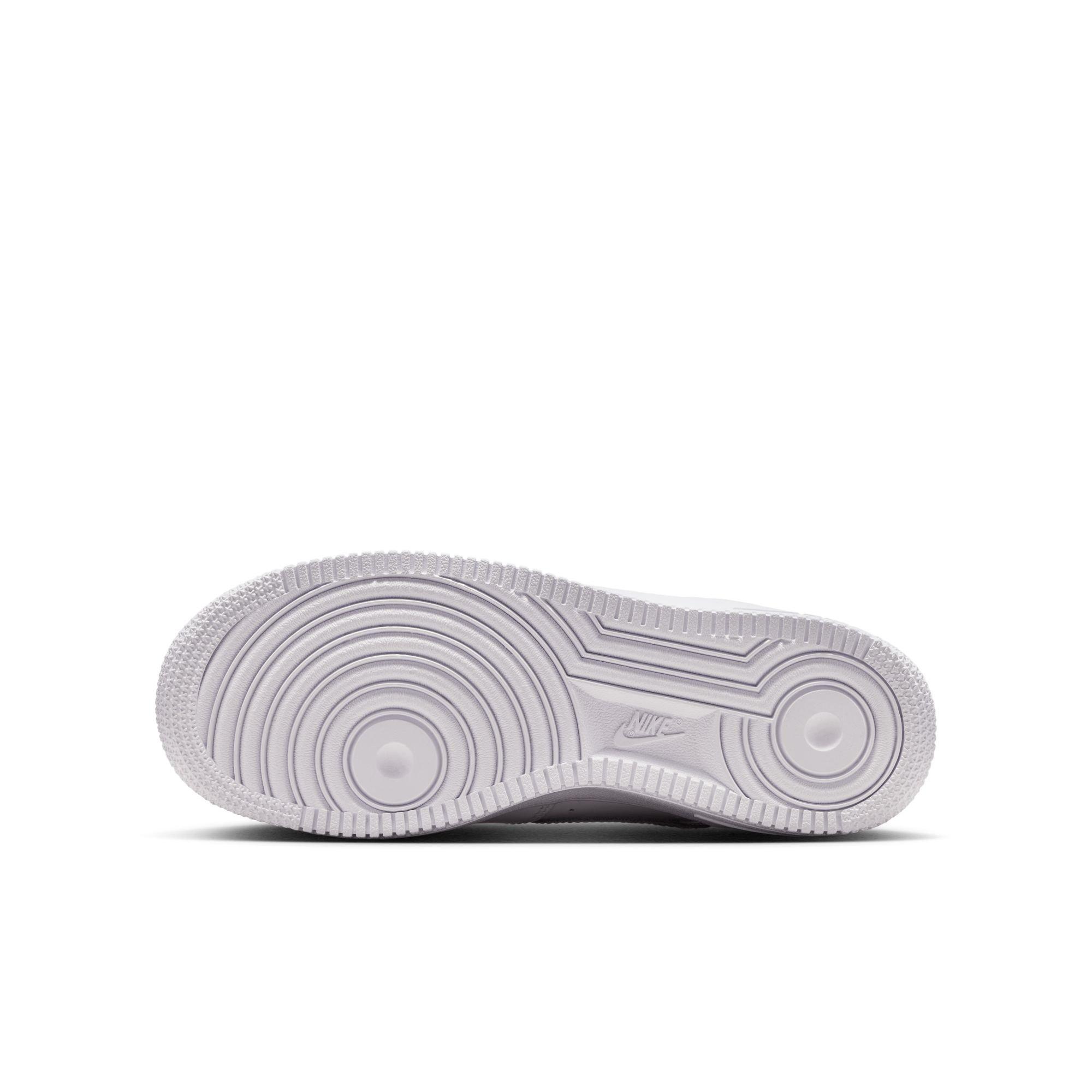 Nike Air Force 1 "White Patent" Grade School Boys' Shoe - WHITE Thumbnail View 8
