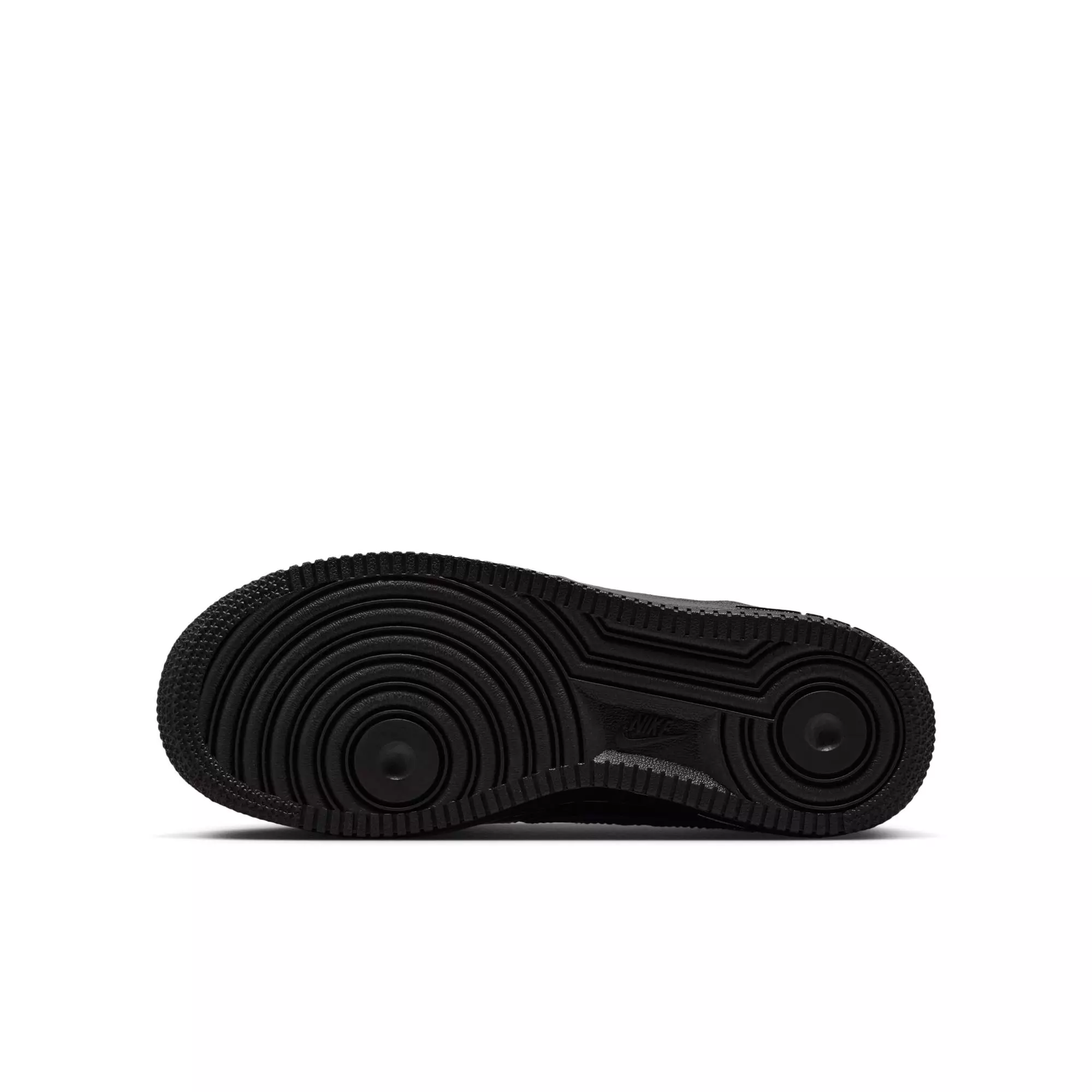 Nike Air Force 1 "Black Patent" Grade School Boys' Shoe - BLACK