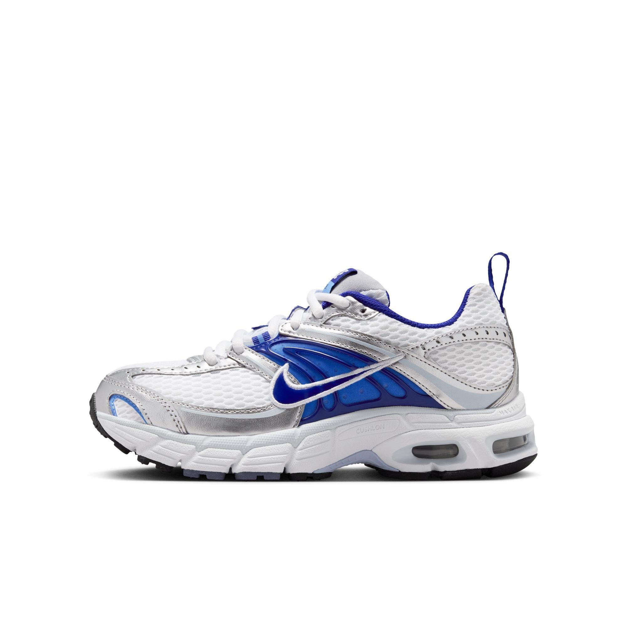 Nike Air Max Moto 2K Grade School Boys' "White/Concord/Wolf Grey/Royal Pulse" Shoe