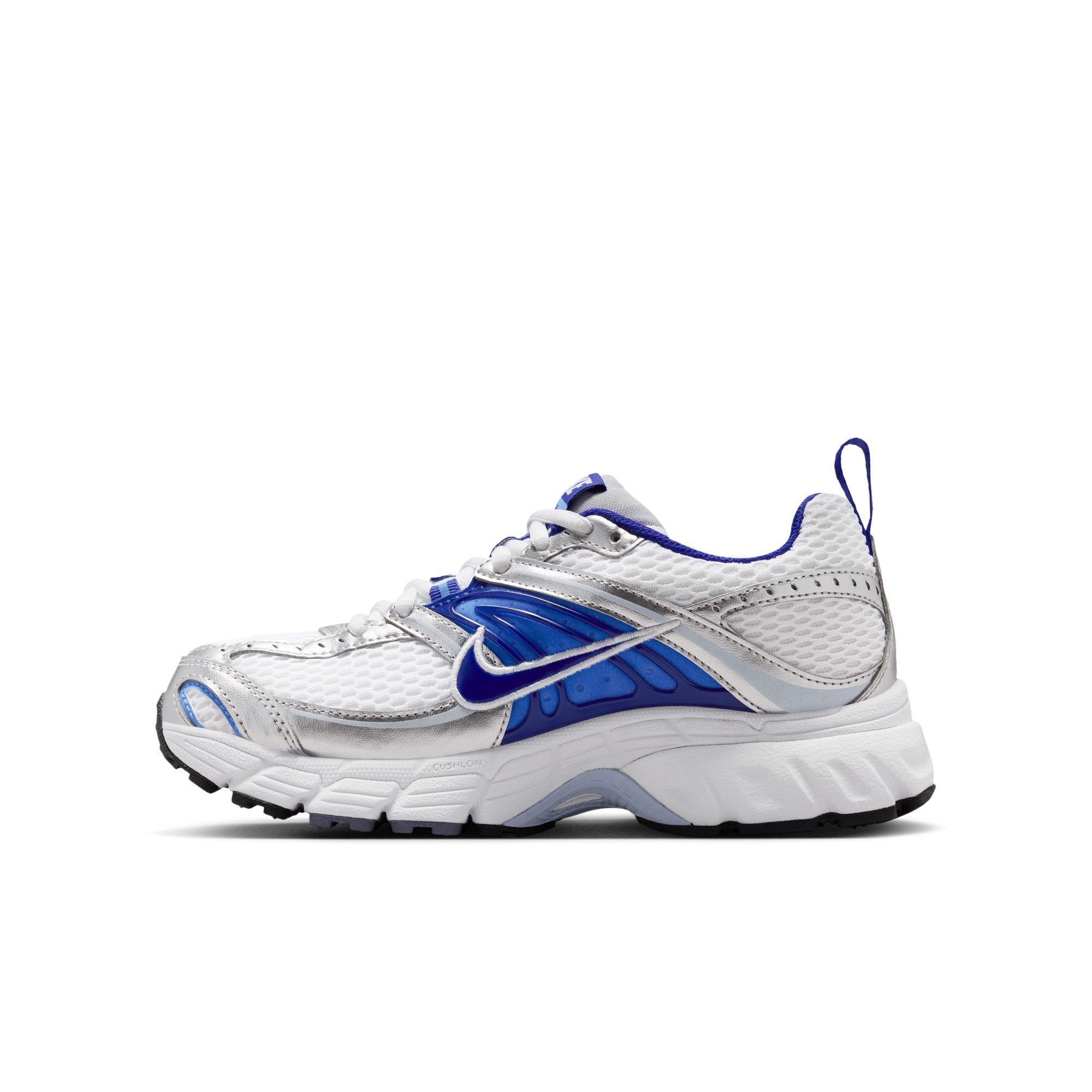 Nike Air Max Moto 2K Grade School Boys' "White/Concord/Wolf Grey/Royal Pulse" Shoe