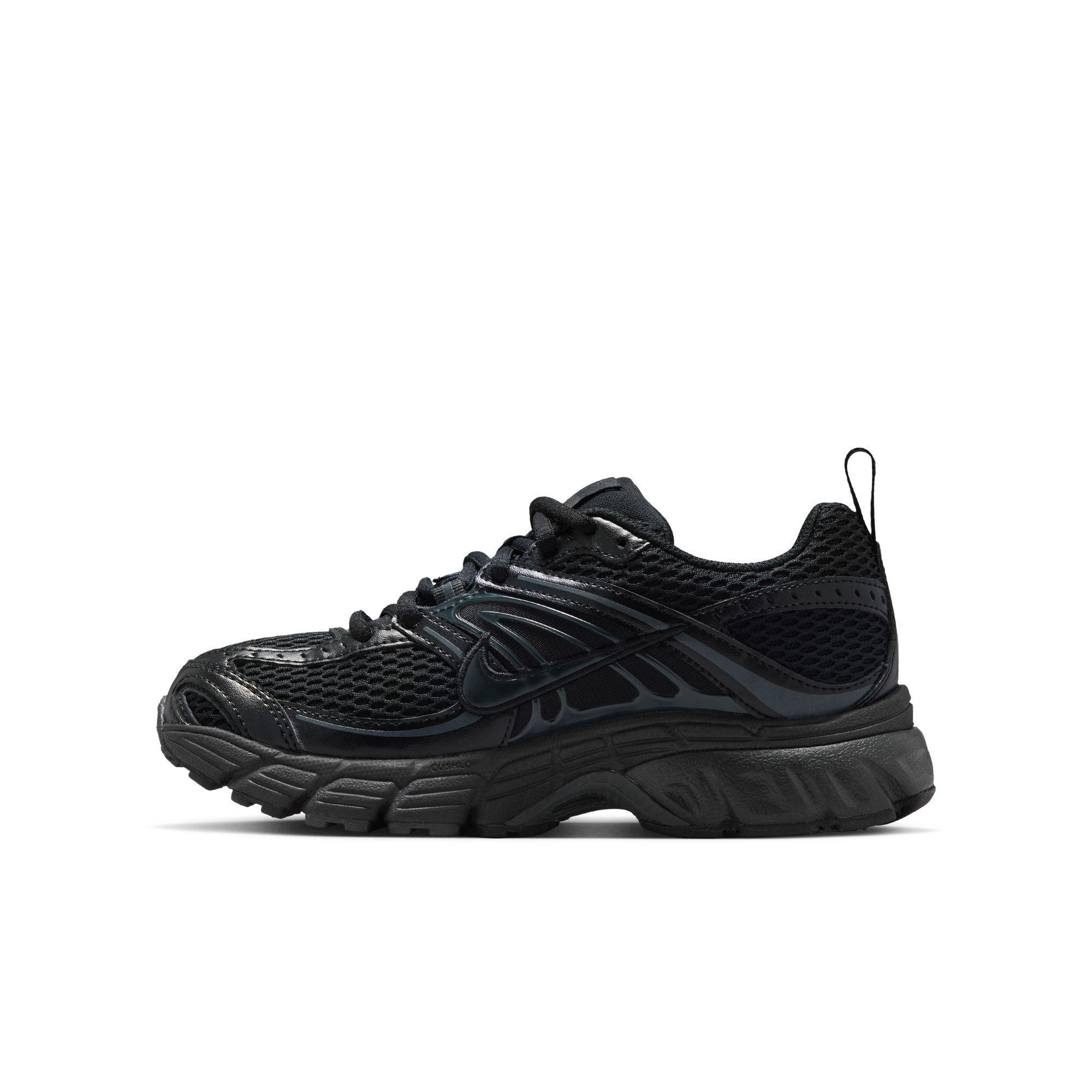 Nike Air Max Moto 2K "Black/Dk Smoke Grey/Mtlc Dark Grey" Grade School Boys' Shoe - BLACK/GREY Thumbnail View 4