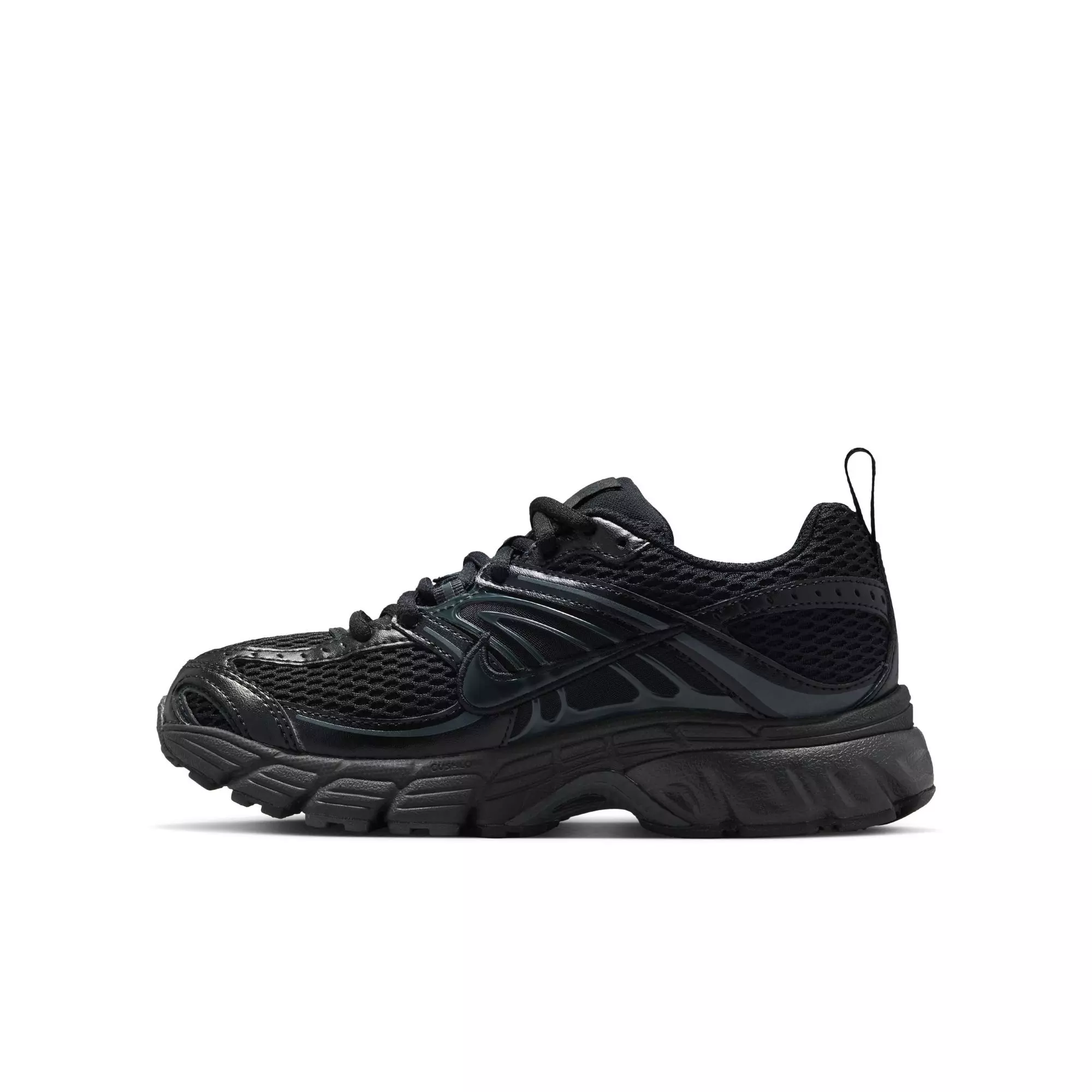 Nike Air Max Moto 2K "Black/Dk Smoke Grey/Mtlc Dark Grey" Grade School Boys' Shoe - BLACK/GREY