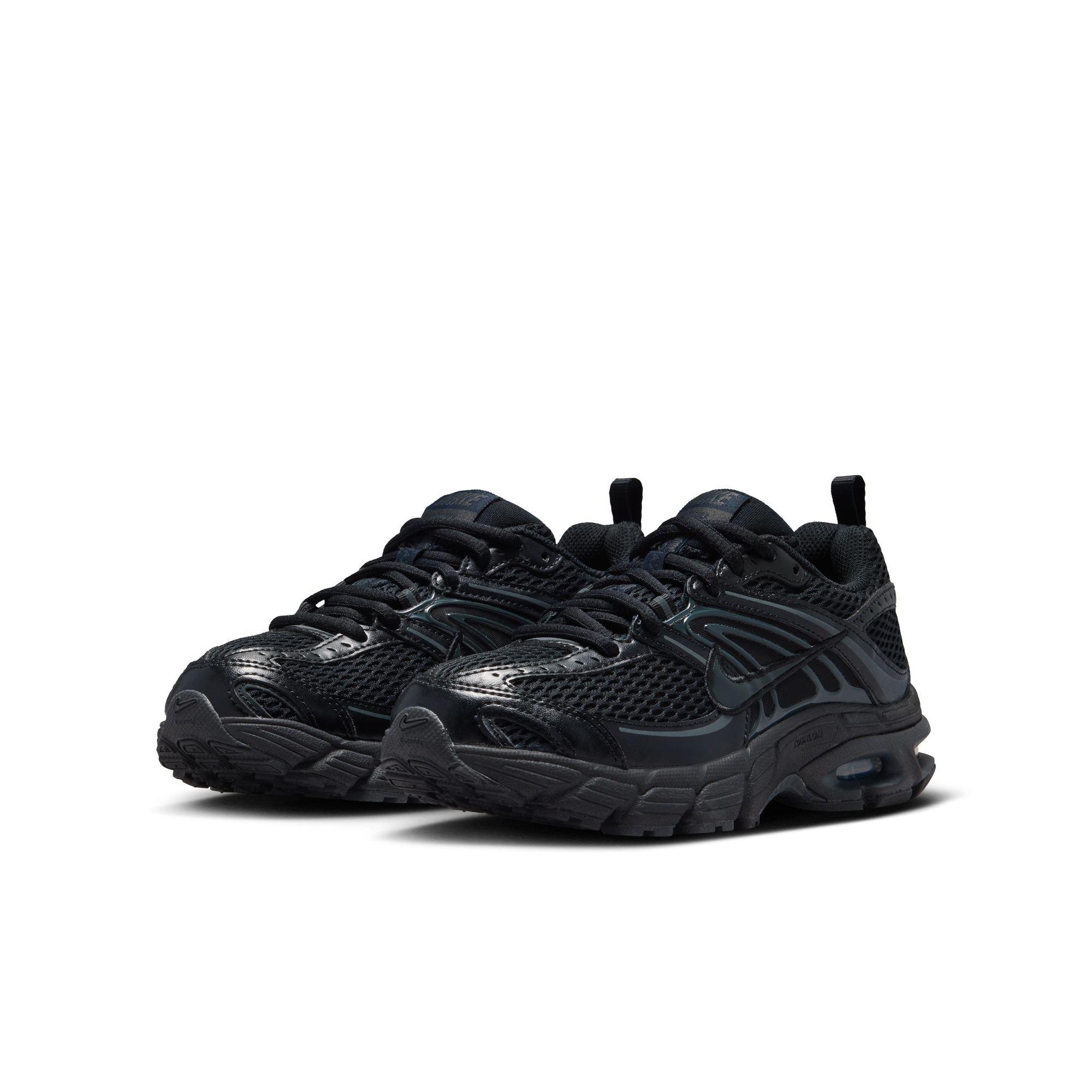 Nike Air Max Moto 2K "Black/Dk Smoke Grey/Mtlc Dark Grey" Grade School Boys' Shoe - BLACK/GREY Thumbnail View 5