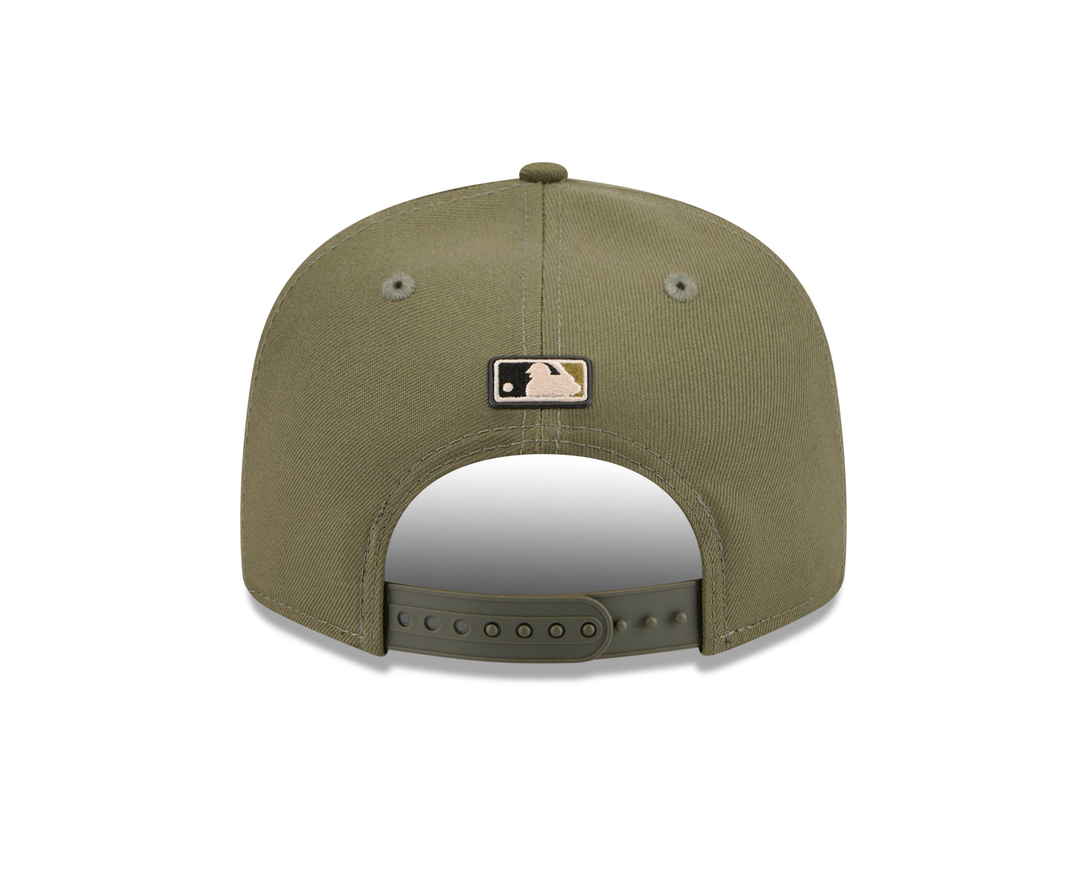 New Era Kansas City Royals 9FIFTY Armed Forces Snapback Hat-Green - GREEN Thumbnail View 4