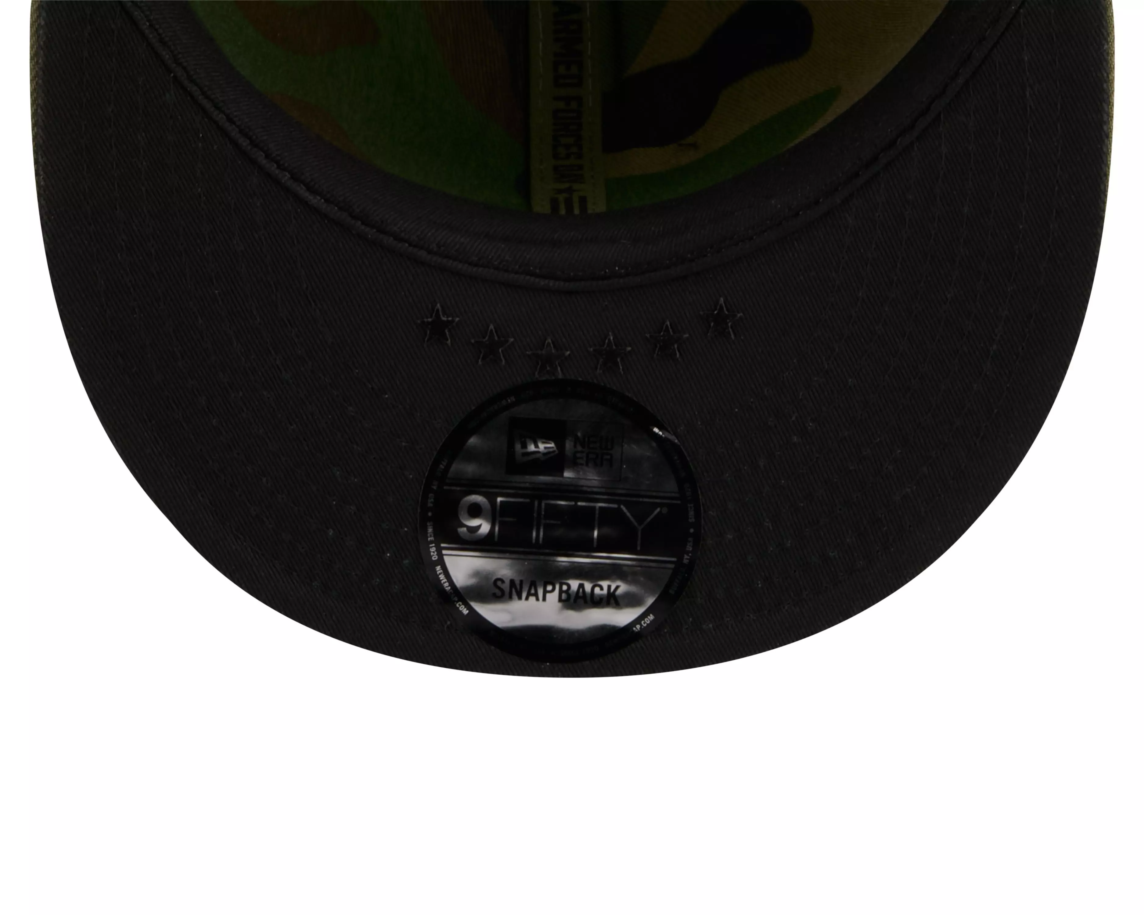 New Era Kansas City Royals 9FIFTY Armed Forces Snapback Hat-Green - GREEN