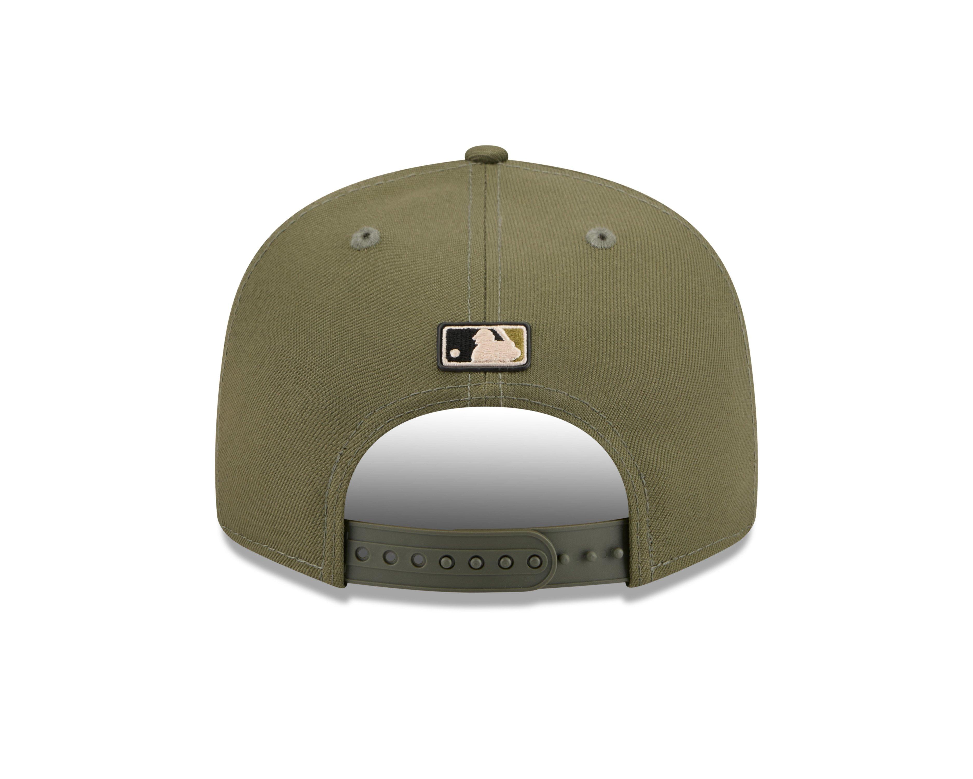 New Era Minnesota Twins 9FIFTY Armed Forces Snapback Hat-Green - GREEN Thumbnail View 4