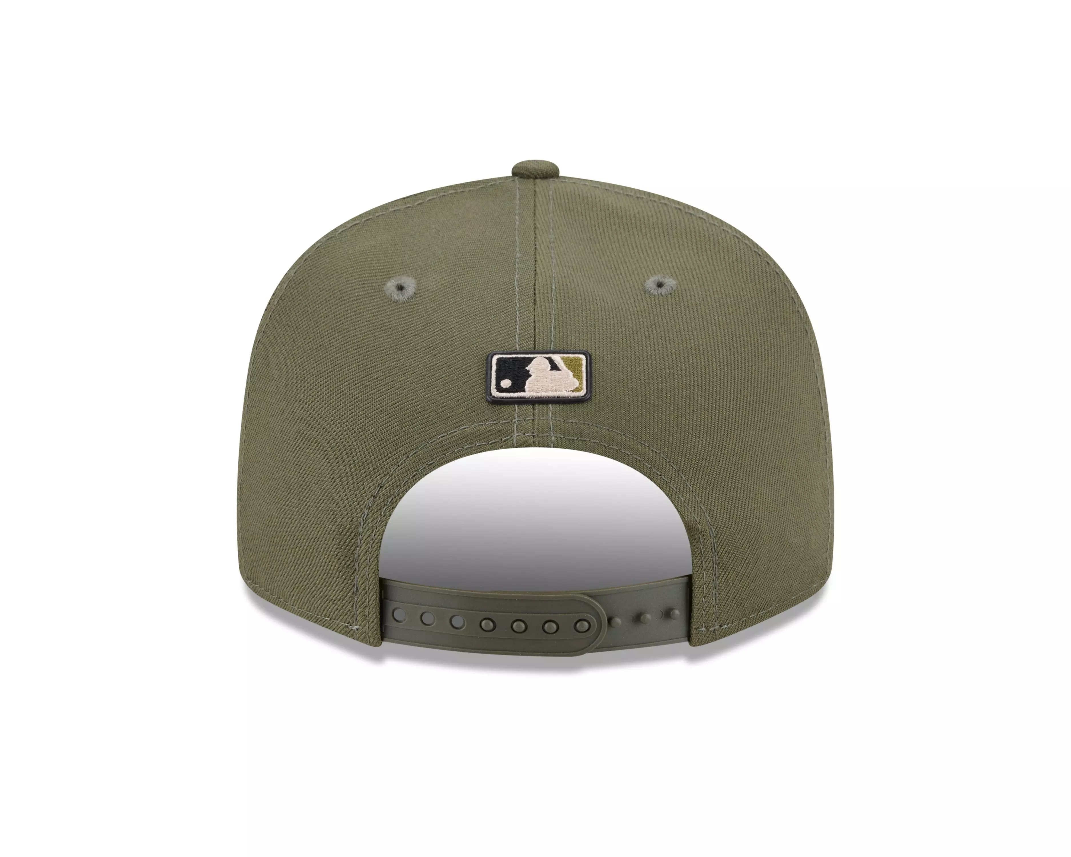 New Era Oakland Athletics 9FIFTY Armed Forces Snapback Hat-Green - GREEN