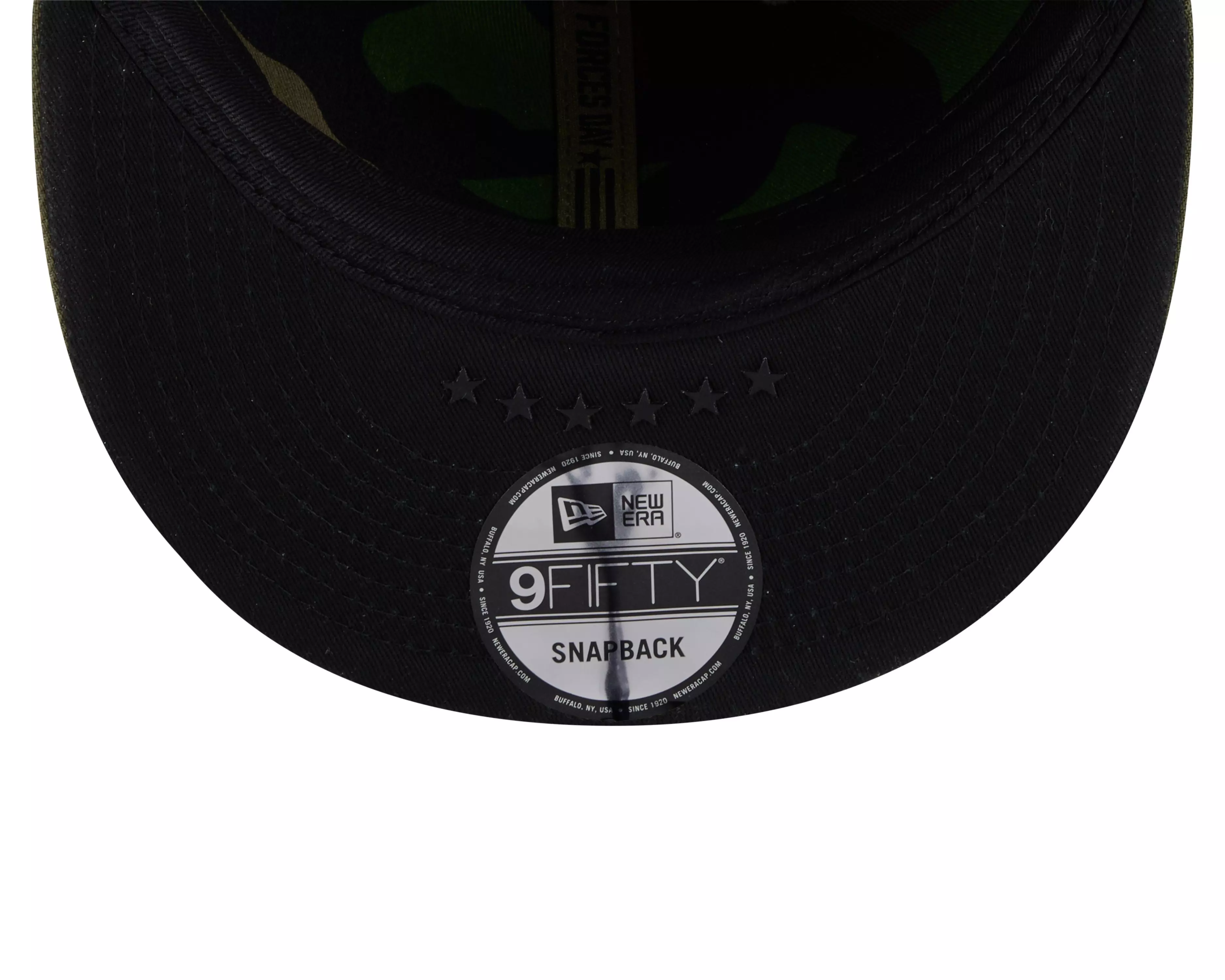 New Era Oakland Athletics 9FIFTY Armed Forces Snapback Hat-Green - GREEN