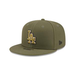 New Era Los Angeles Dodgers 9FIFTY Armed Forces Snapback Hat-Green