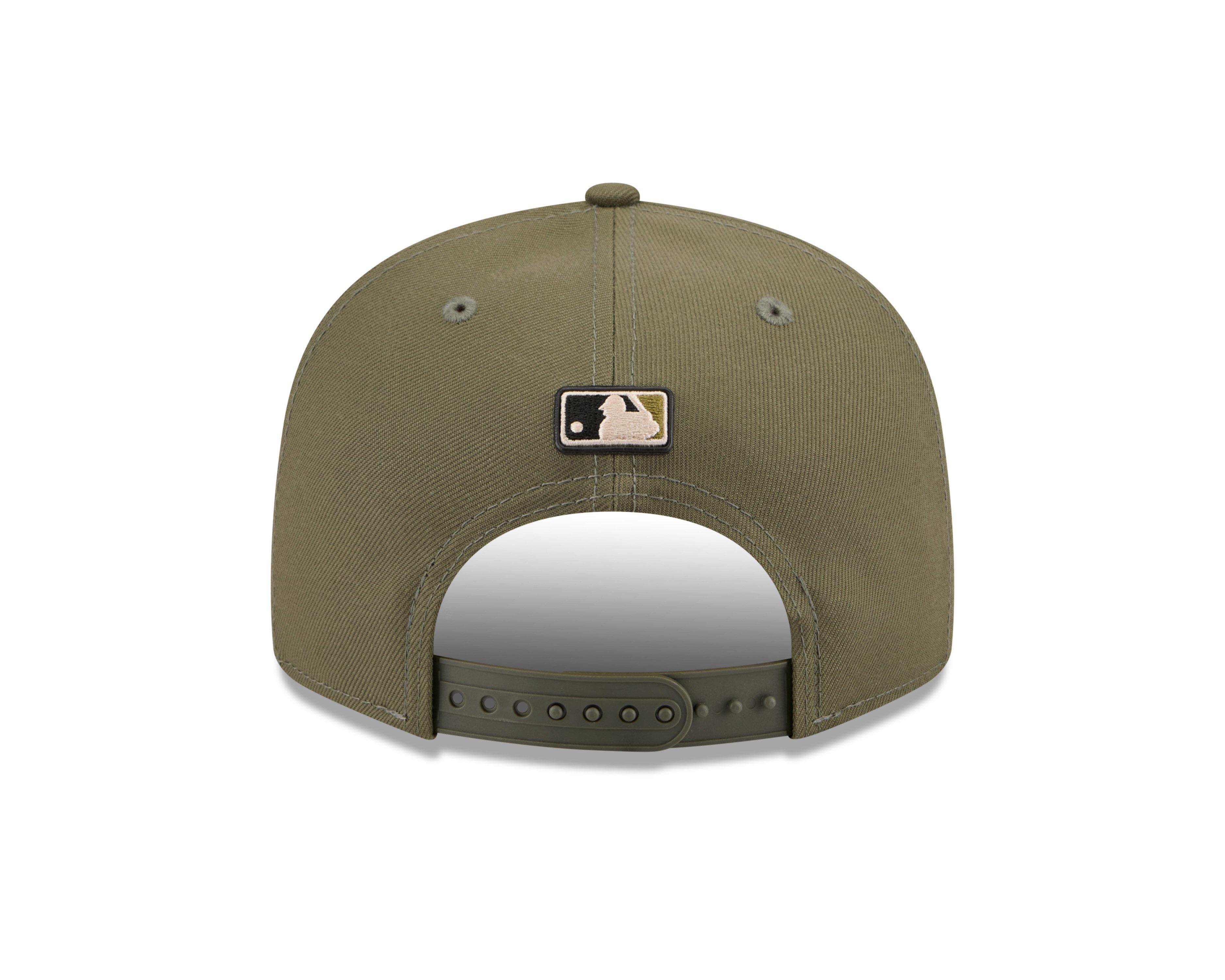 New Era Houston Astros 9FIFTY Armed Forces Snapback Hat-Green - GREEN Thumbnail View 4