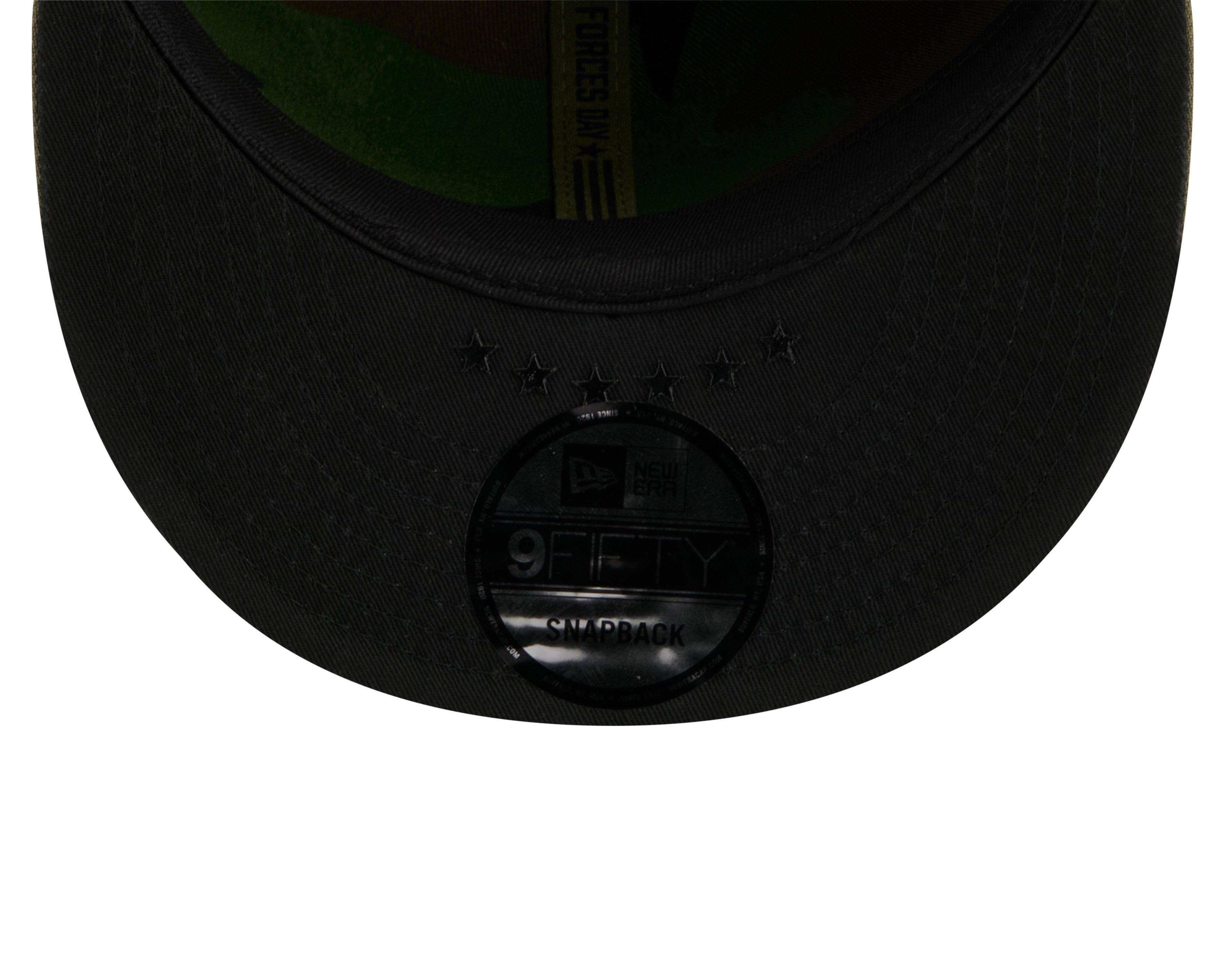 New Era Houston Astros 9FIFTY Armed Forces Snapback Hat-Green - GREEN Thumbnail View 7