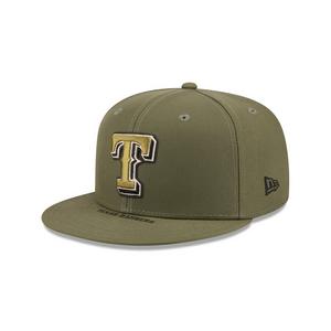 New Era Texas Rangers 9FIFTY Armed Forces Snapback Hat-Green