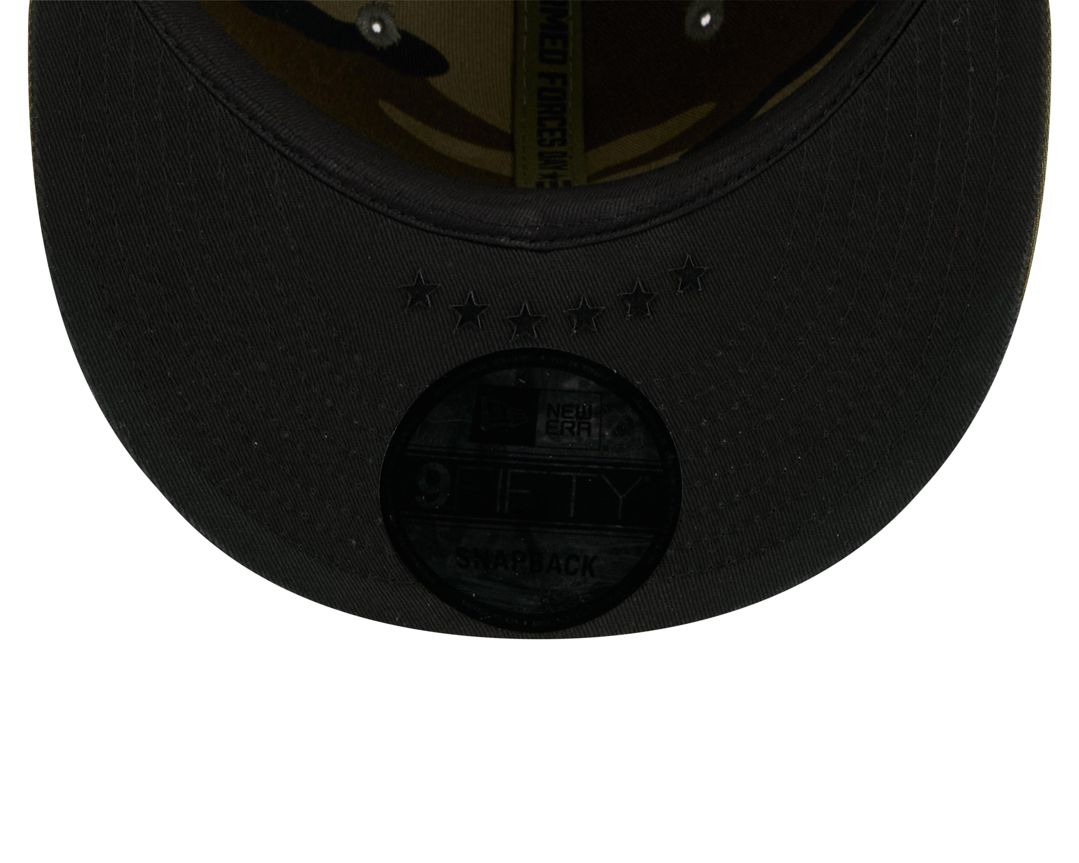 New Era St. Louis Cardinals 9FIFTY Armed Forces Snapback Hat-Green - GREEN Thumbnail View 7