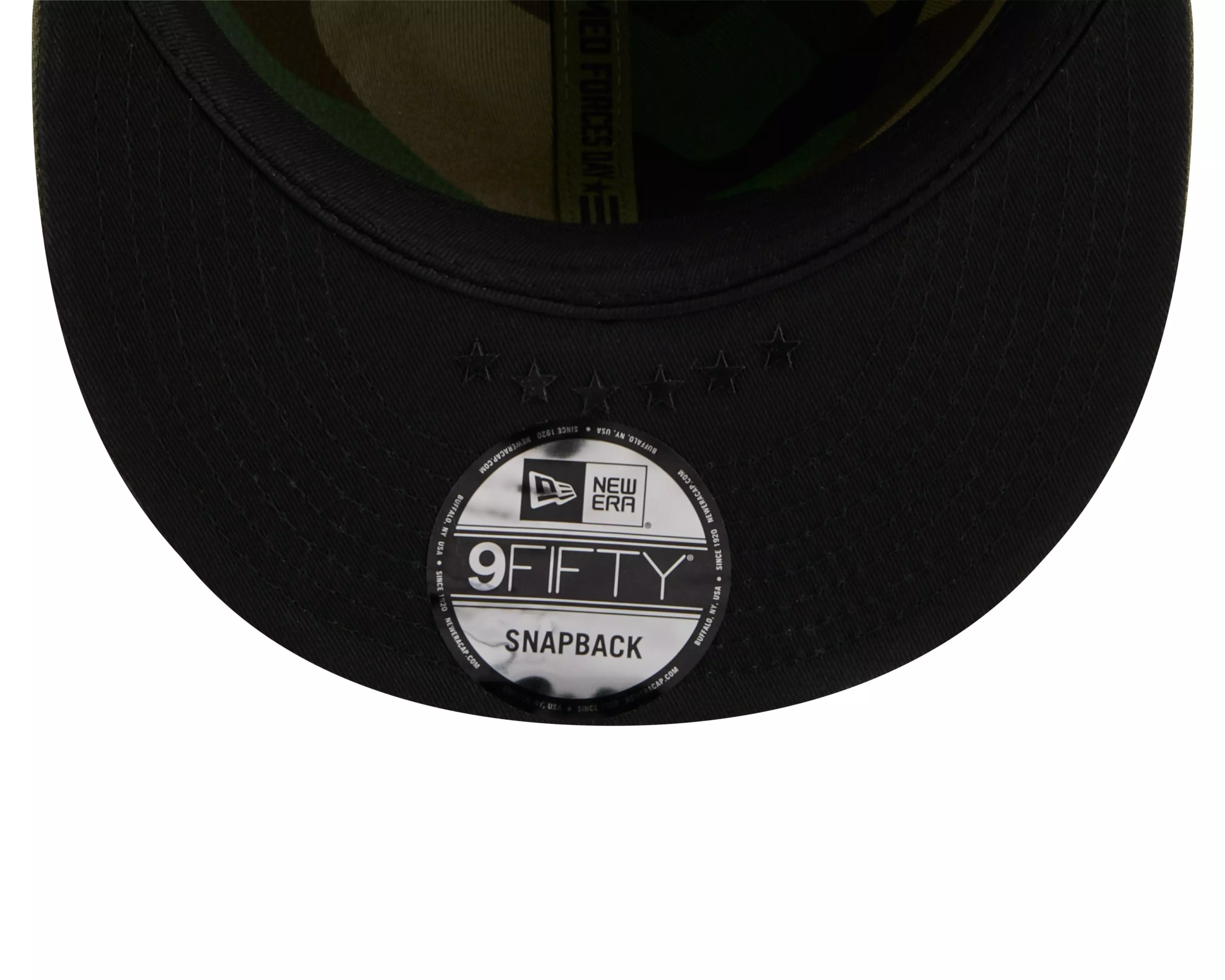 New Era Milwaukee Brewers 9FIFTY Armed Forces Snapback Hat-Green - GREEN