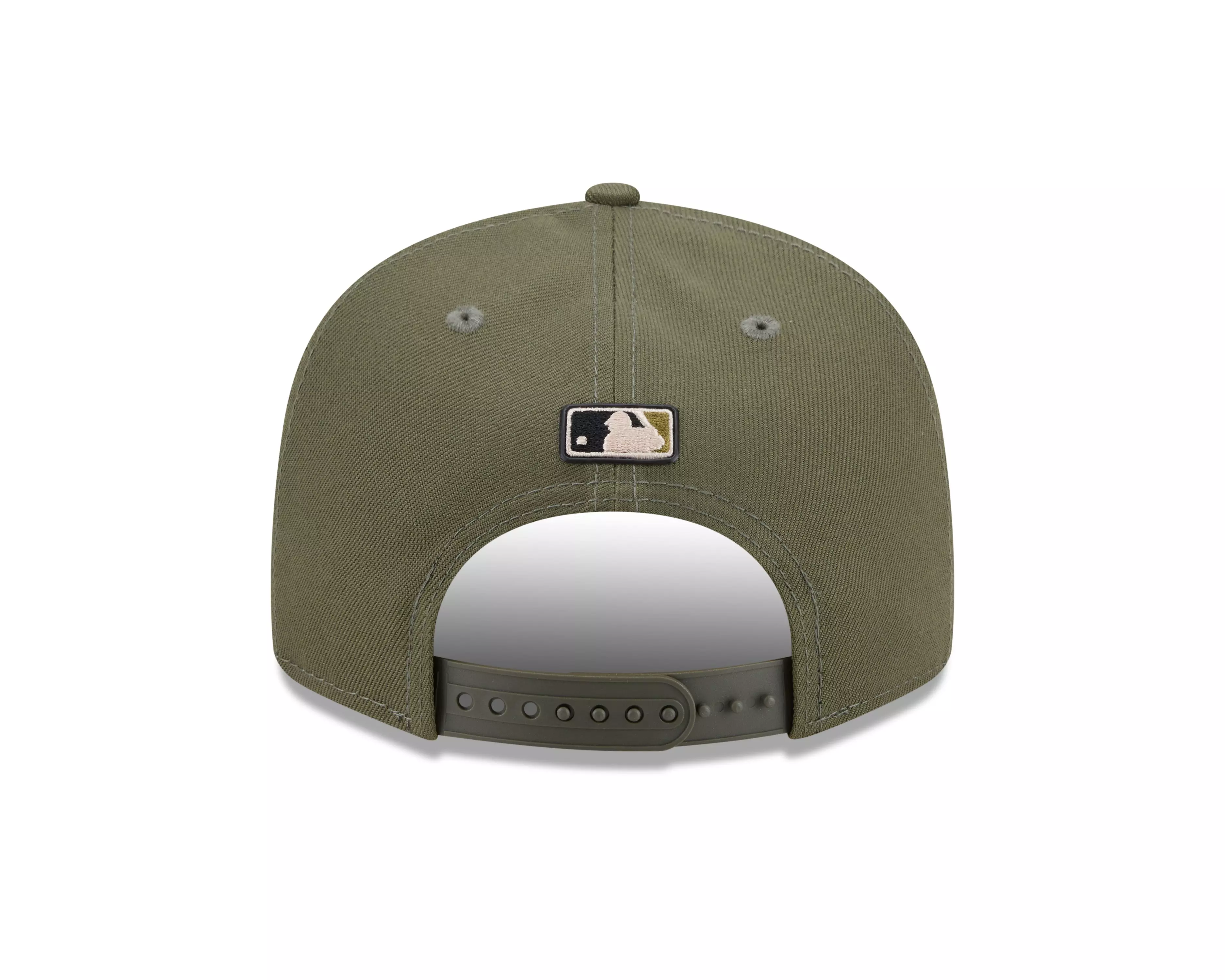 New Era Cleveland Guardians 9FIFTY Armed Forces Snapback Hat-Green - GREEN