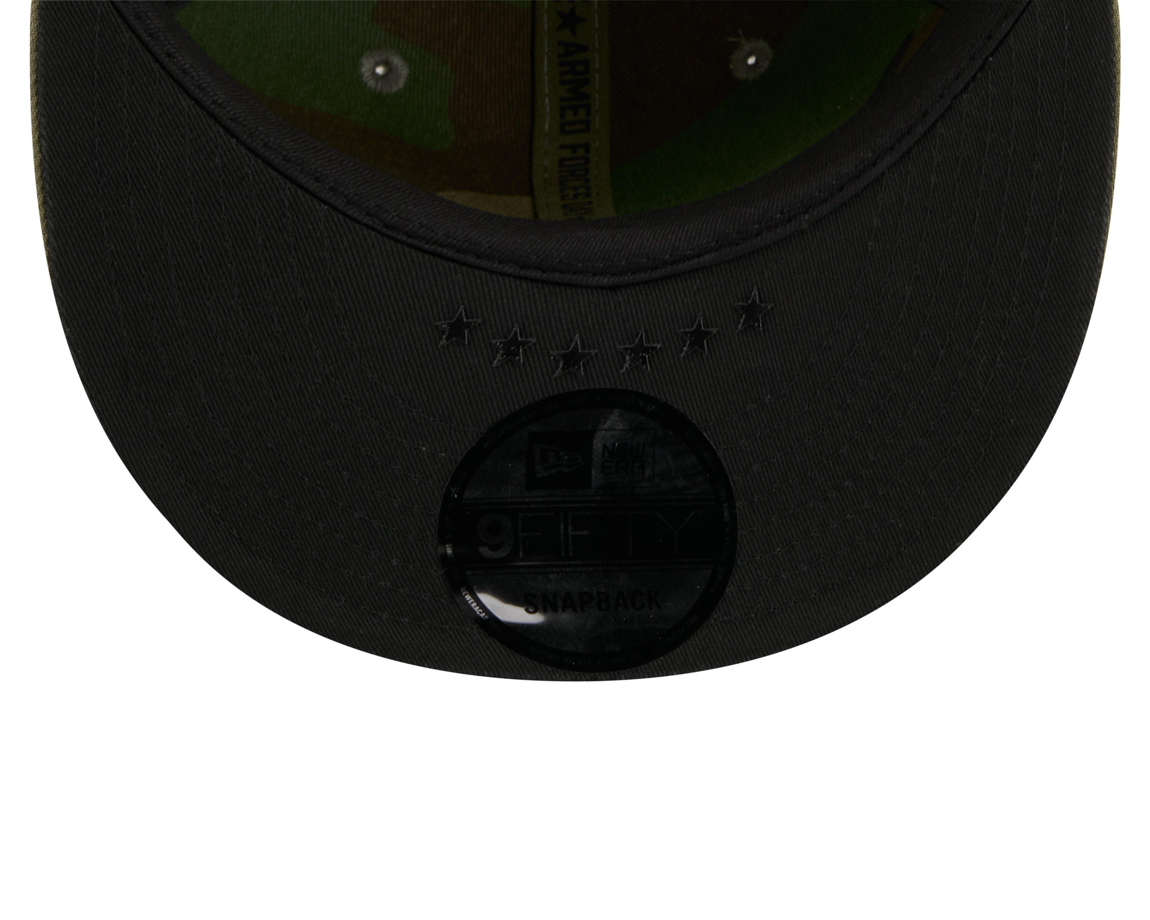 New Era San Diego Padres 9FIFTY Armed Forces Snapback Hat-Green - GREEN Thumbnail View 7